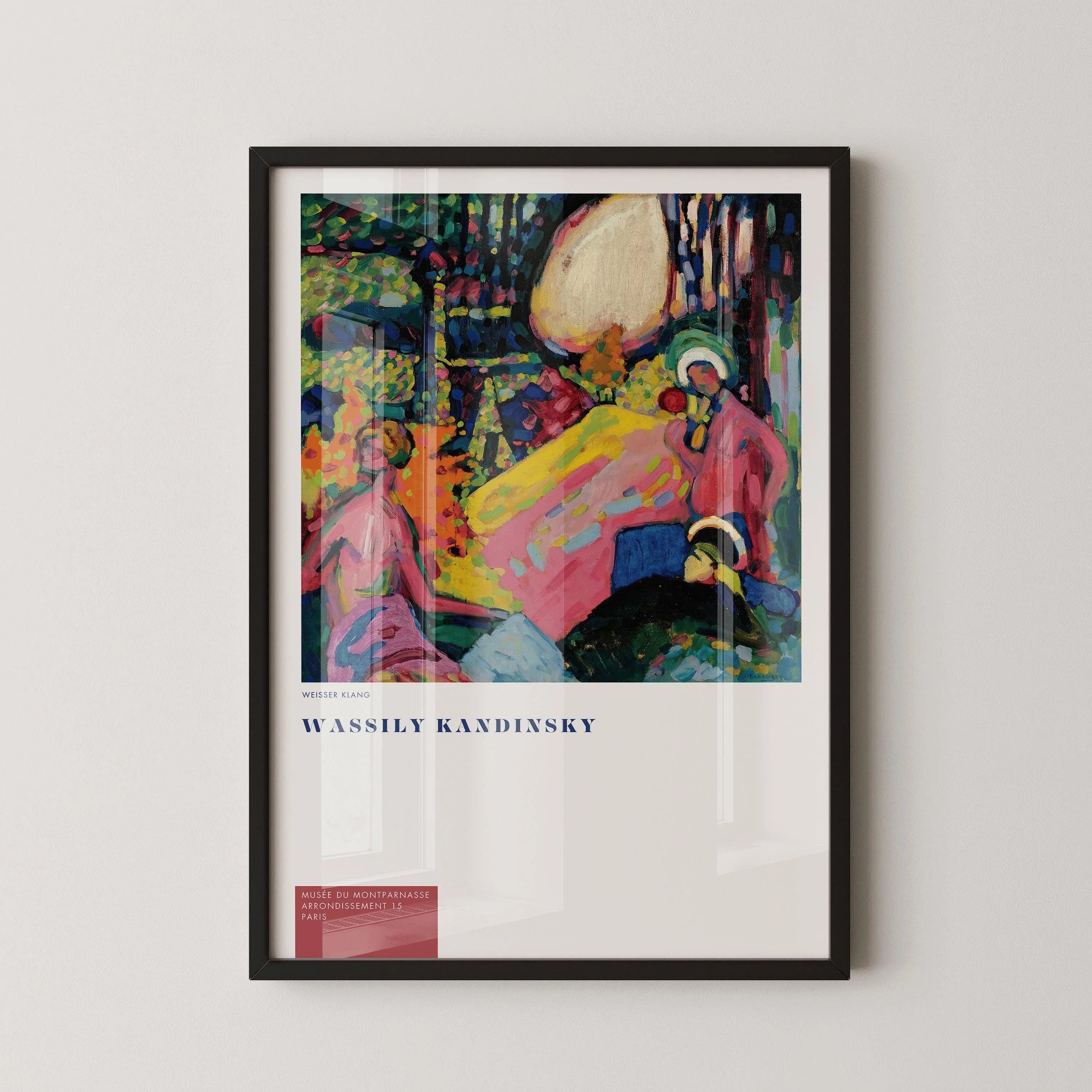 Wassily Kandinsky - White Noise (Weisser Klang) | Modern Abstract Art