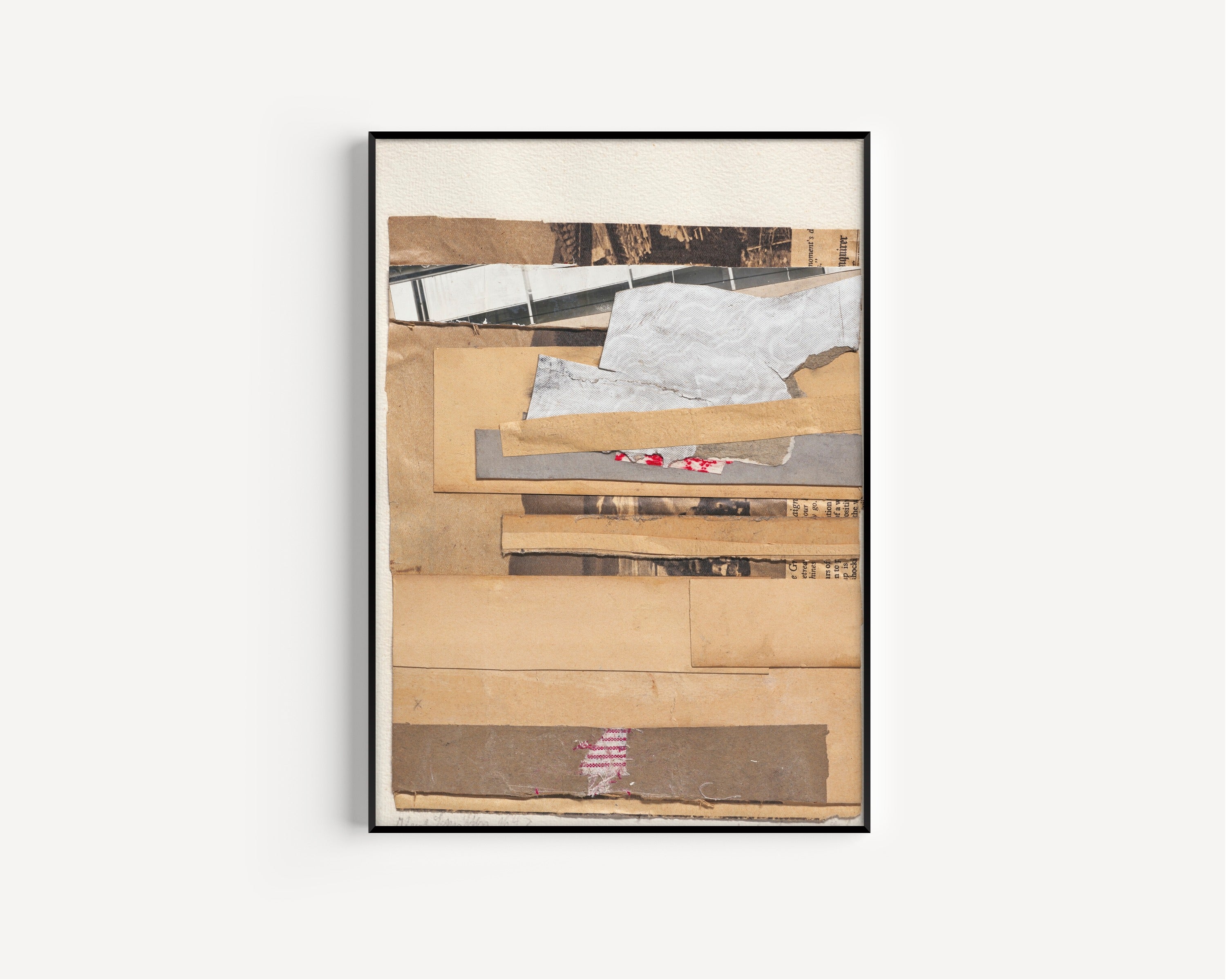 Kurt Schwitters — Wieder horizontal | Fine Art Print