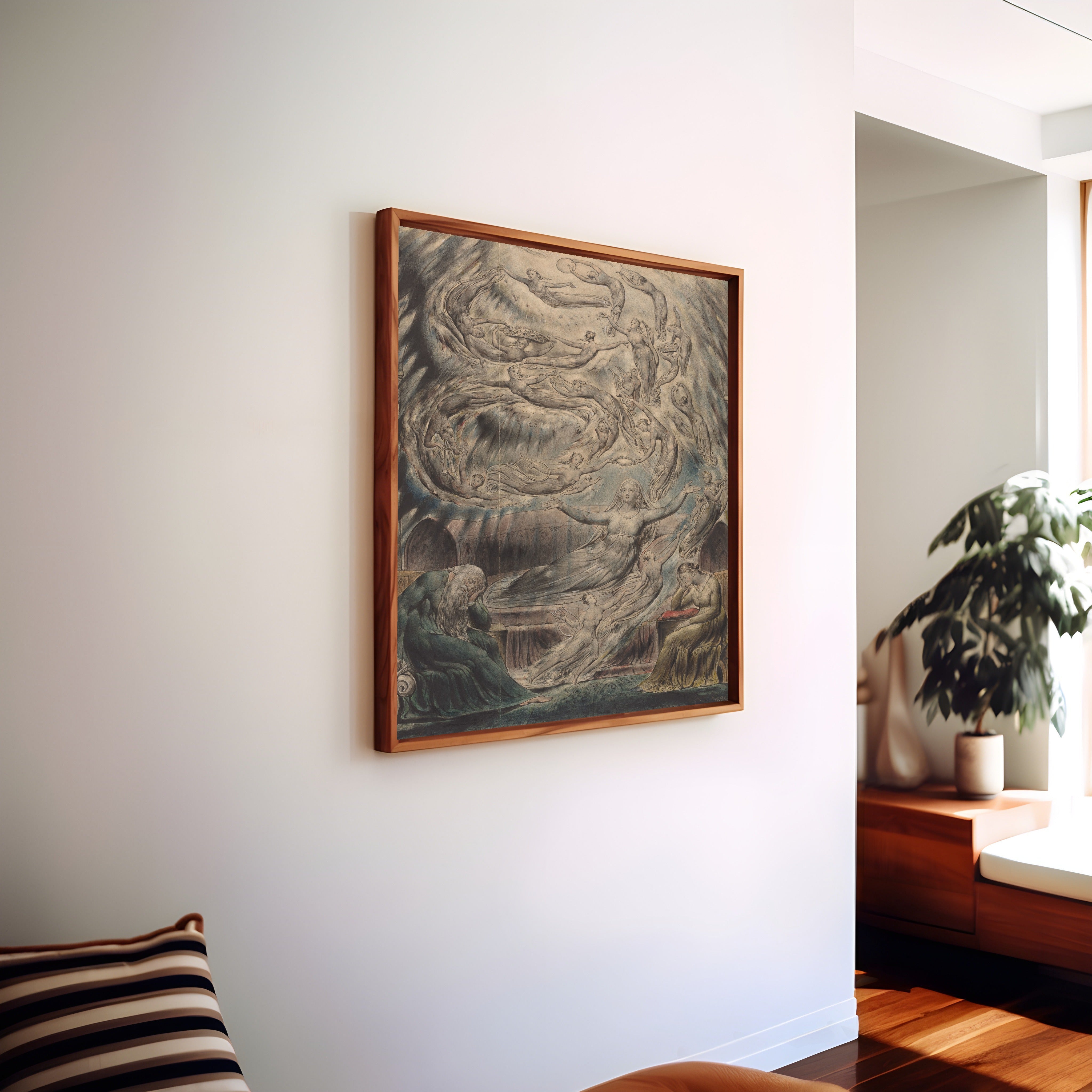 William Blake — Queen Katherine's Dream | Fine Art Giclée Print - 9ArtPrints