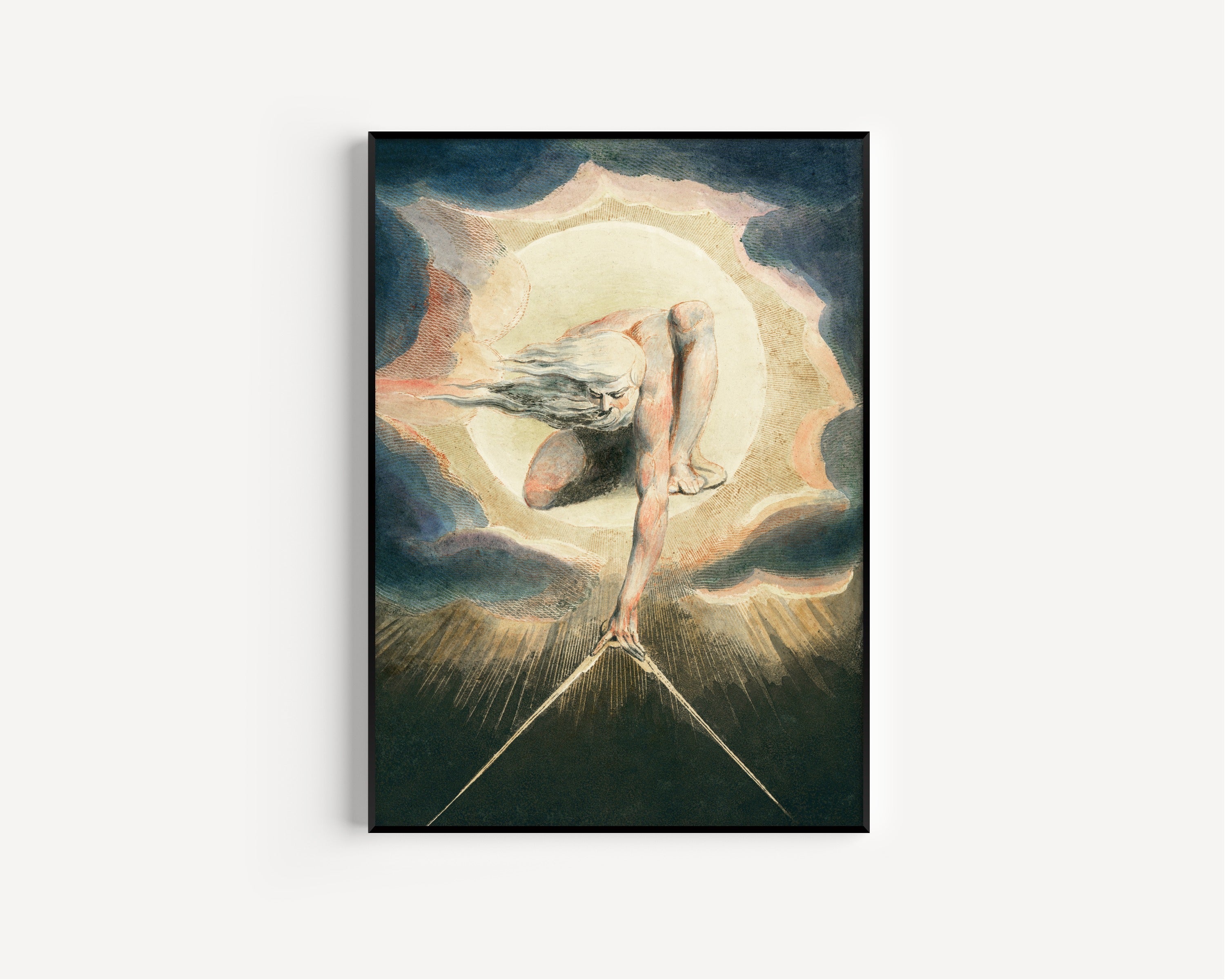 William Blake — The Ancient of Days | Fine Art Giclée Print - 9ArtPrints