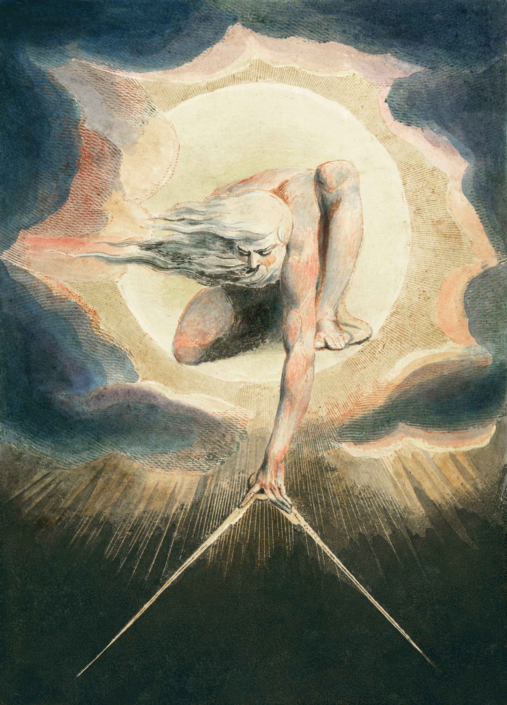 William Blake — The Ancient of Days | Fine Art Giclée Print - 9ArtPrints