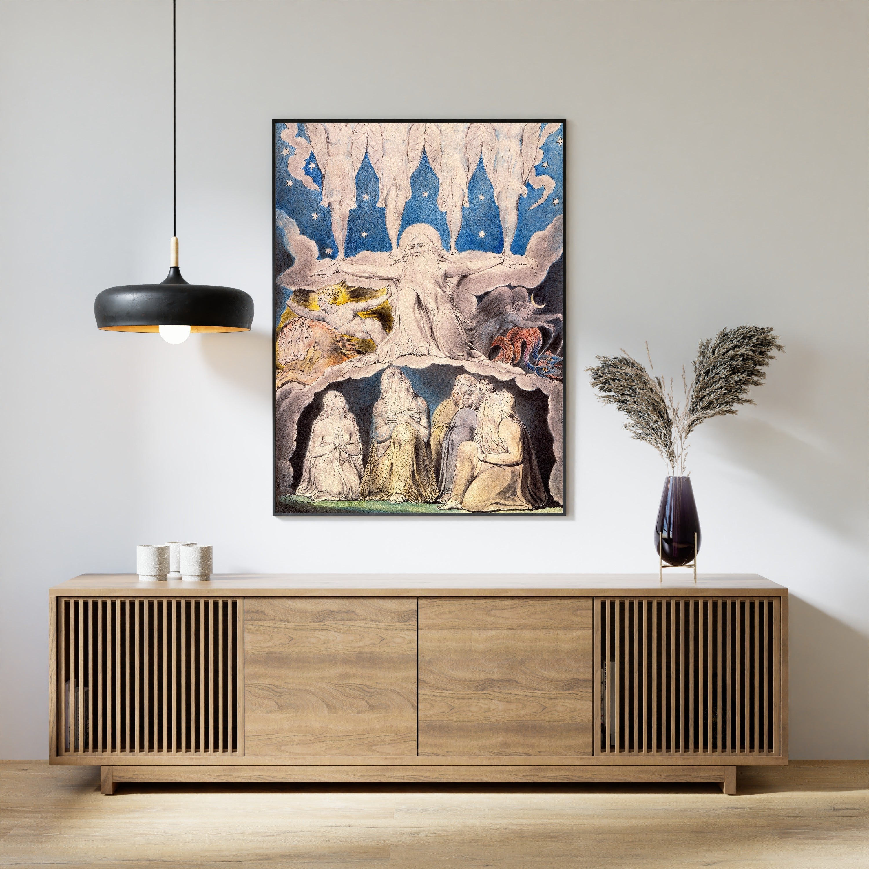 William Blake — When the Morning Stars Sang Together | Fine Art Giclée Print - 9ArtPrints