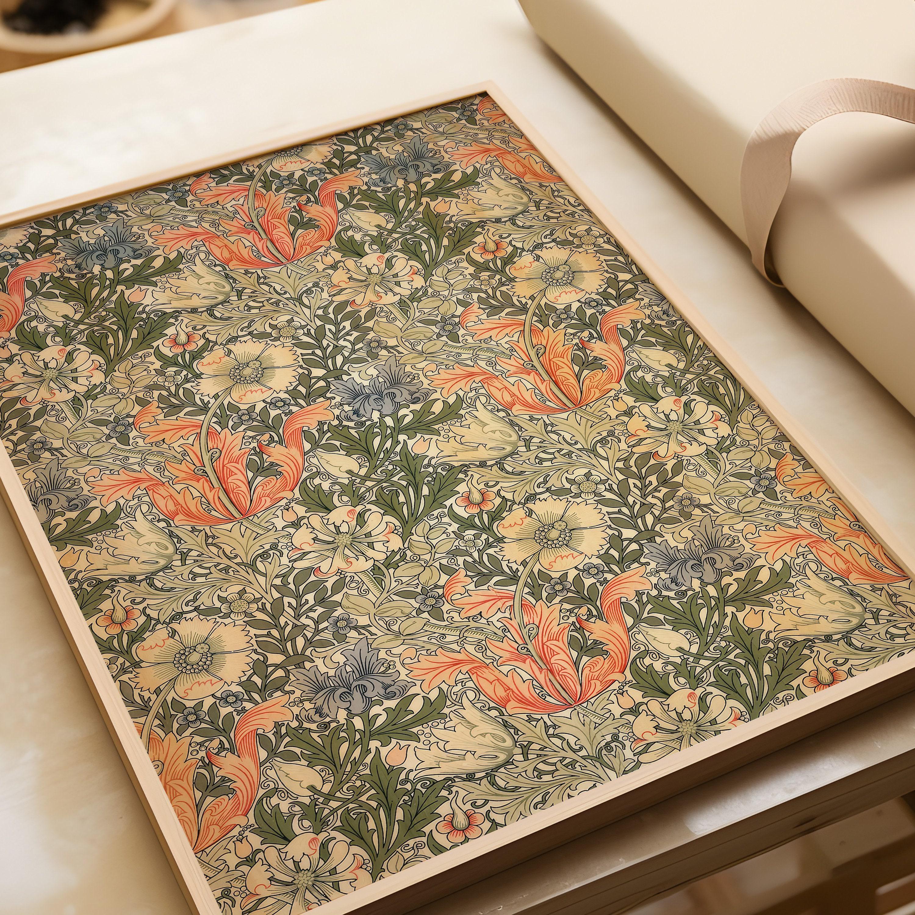 William Morris - Compton PRINT | Vintage Botanical Art by John Henry Dearle for the William Morris Gallery (available framed) - 9ArtPrints