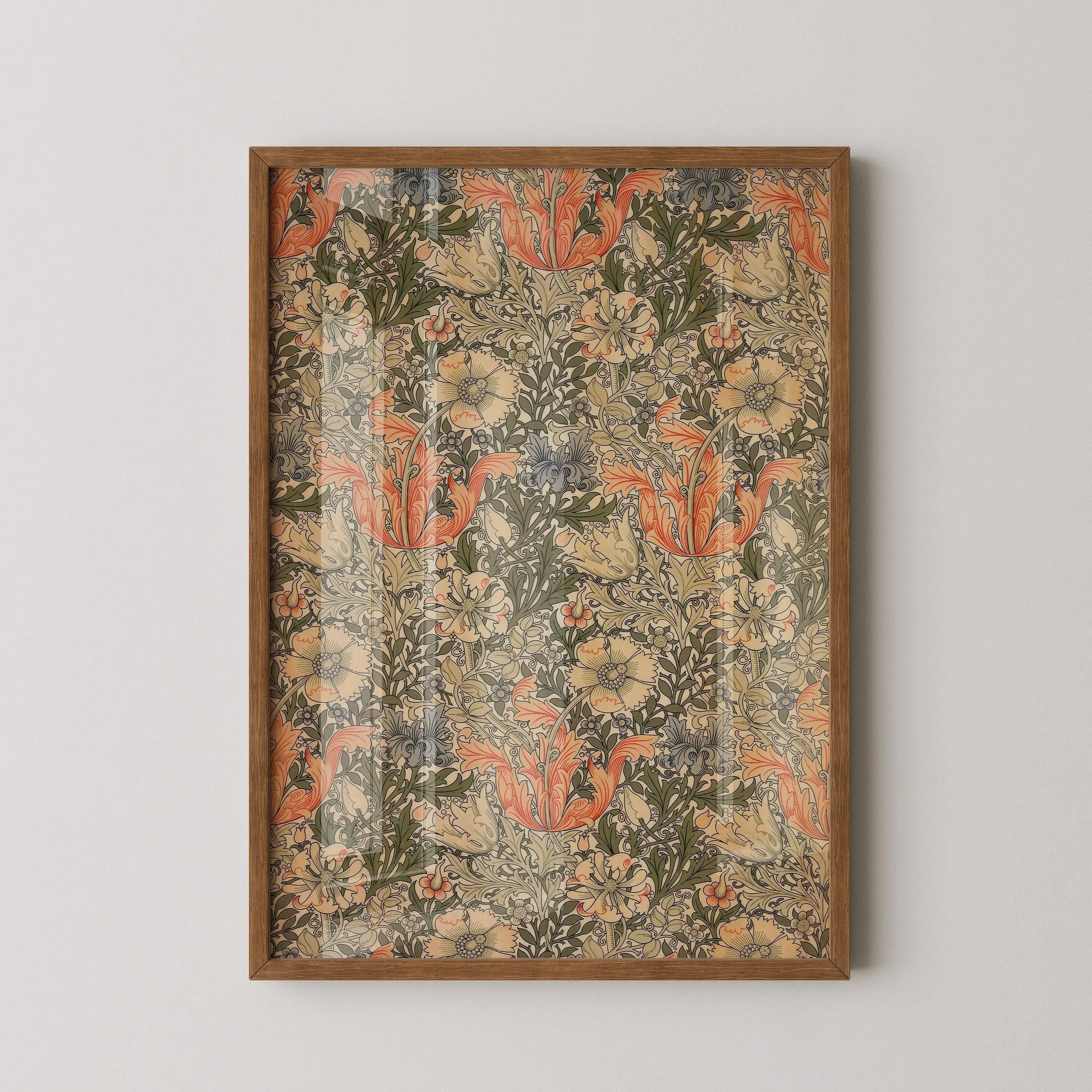 William Morris - Compton PRINT | Vintage Botanical Art by John Henry Dearle for the William Morris Gallery (available framed) - 9ArtPrints