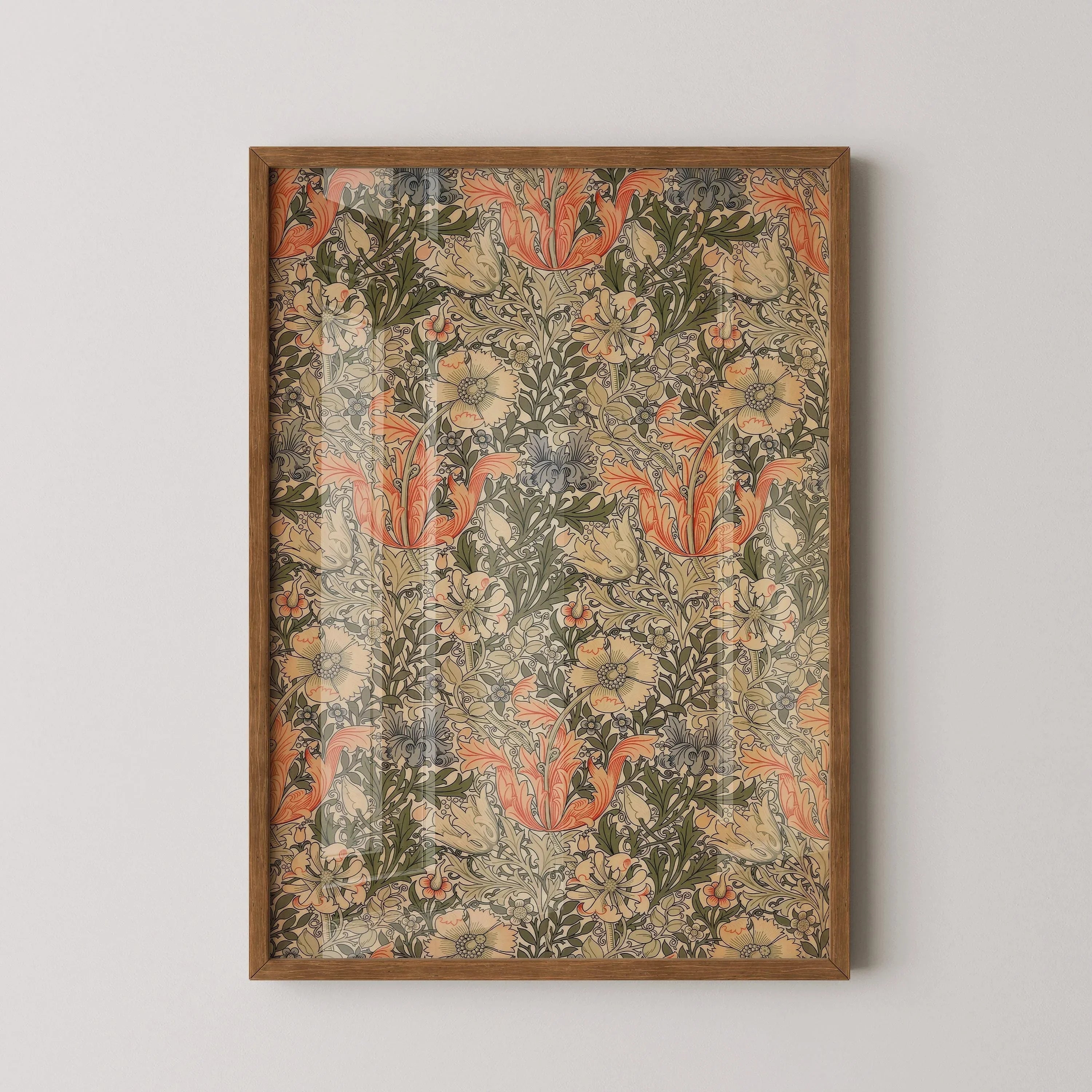 William Morris - Compton PRINT | Vintage Botanical Art by John Henry Dearle for the William Morris Gallery (available framed) - 9ArtPrints