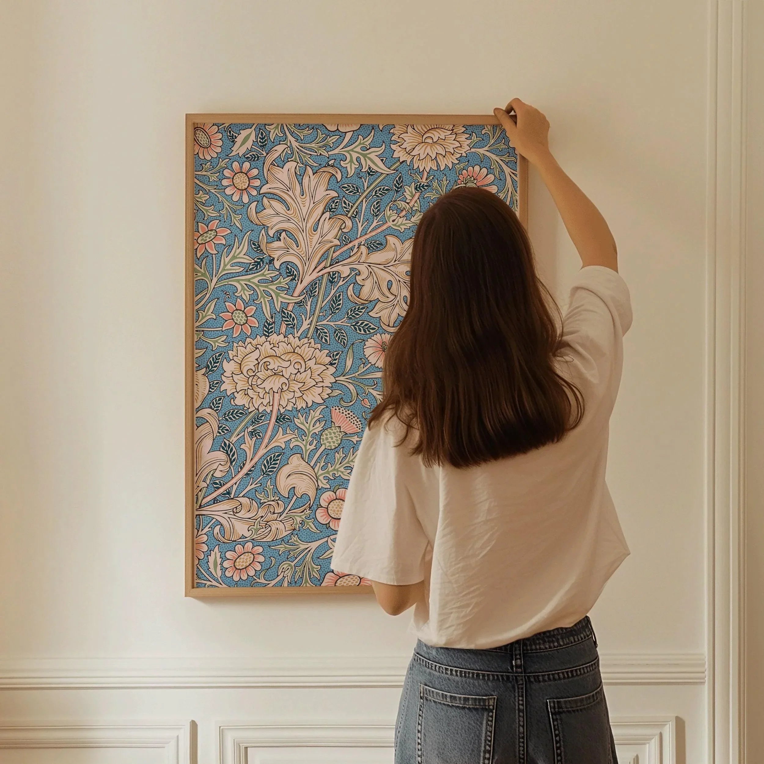 William Morris - Double Bough PRINT | Vintage Botanical Poster by John Henry Dearle - 9ArtPrints