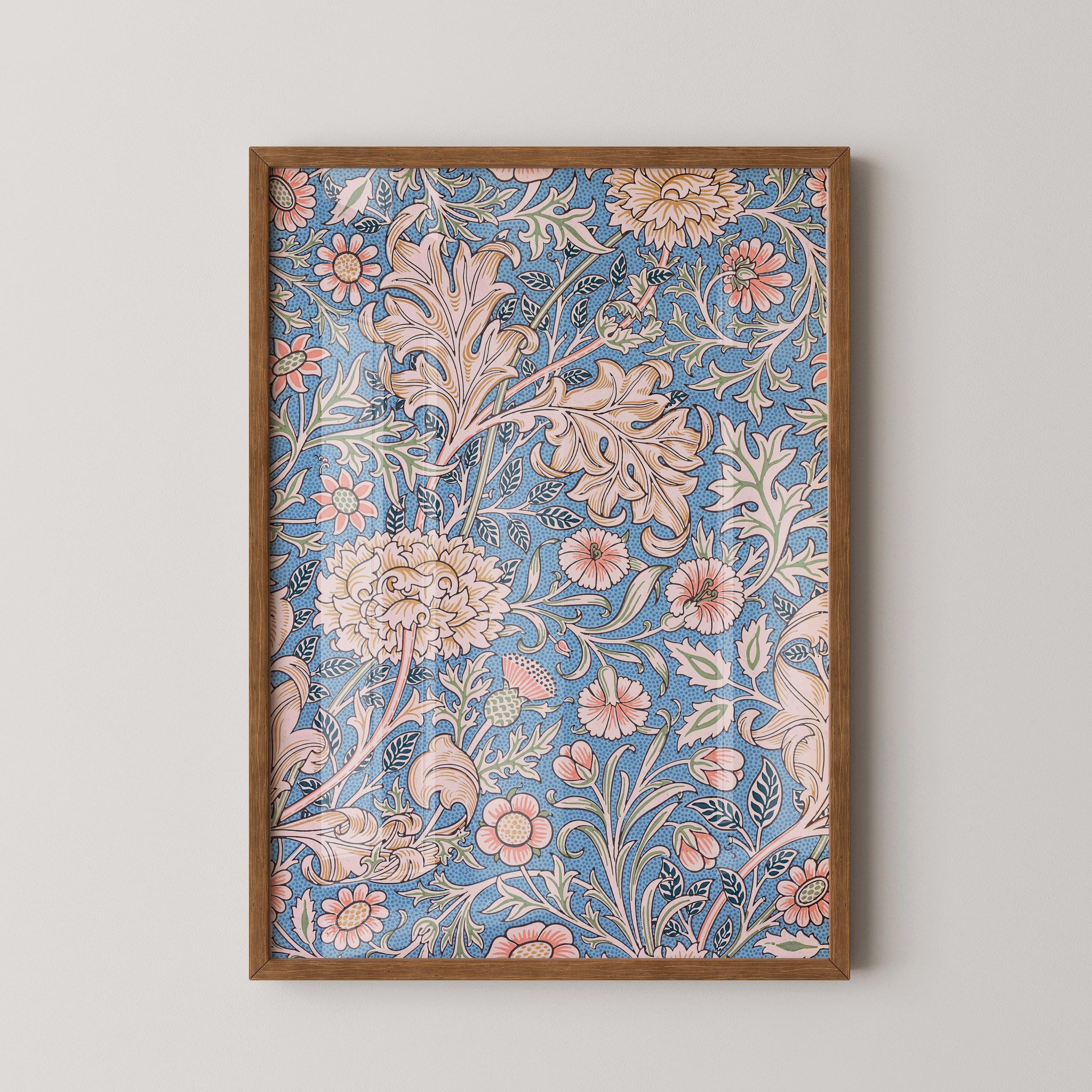 William Morris - Double Bough PRINT | Vintage Botanical Poster by John Henry Dearle - 9ArtPrints