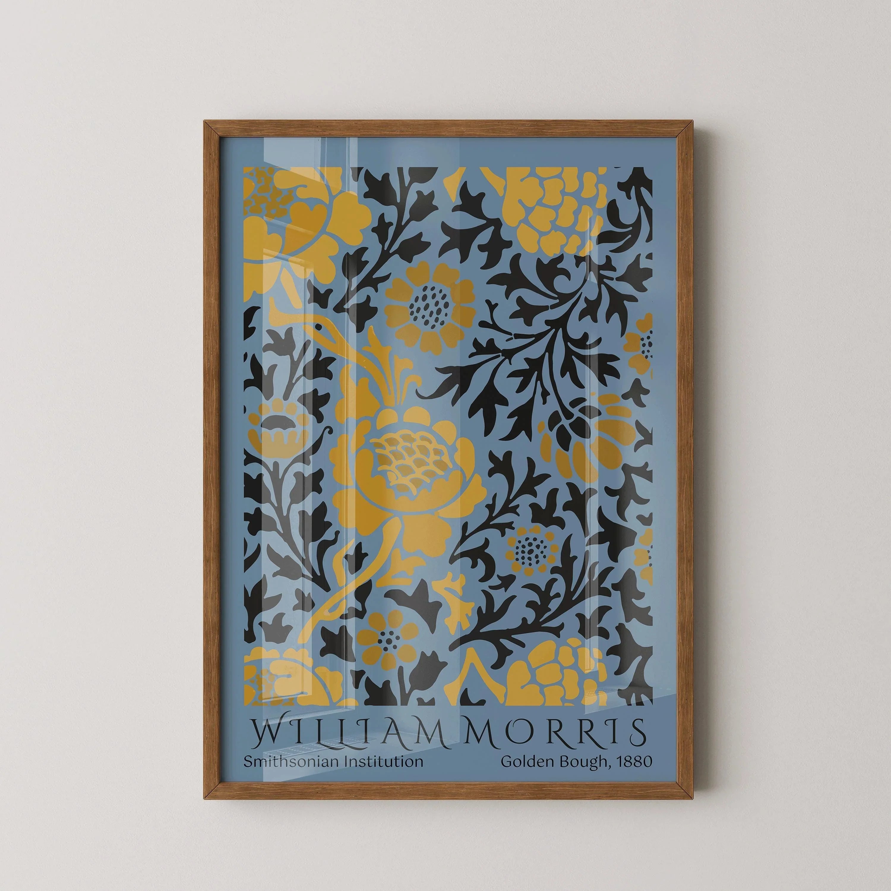 William Morris - Golden Bough PRINT | Vintage Botanical Pattern Poster