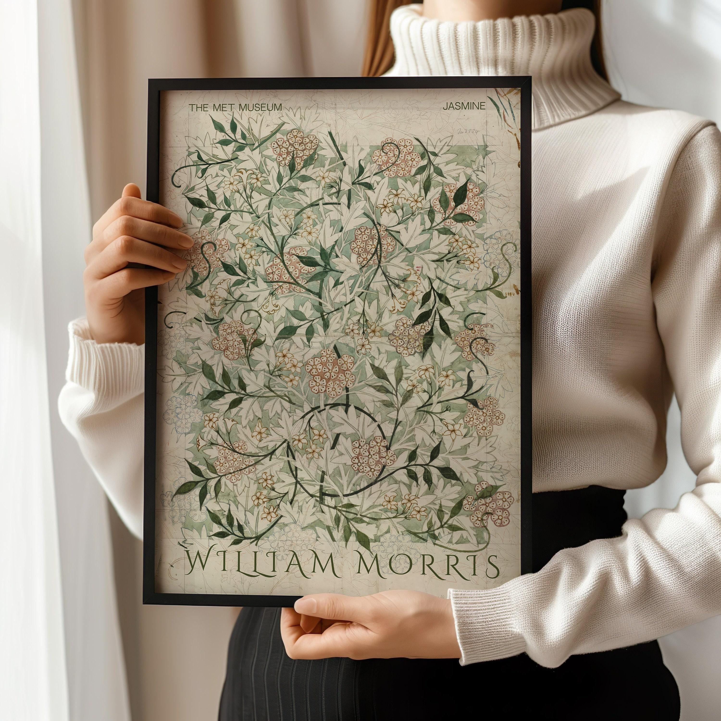 William Morris - Jasmine PRINT | Our Legendary Number 1 Bestseller | Vintage Botanical Art