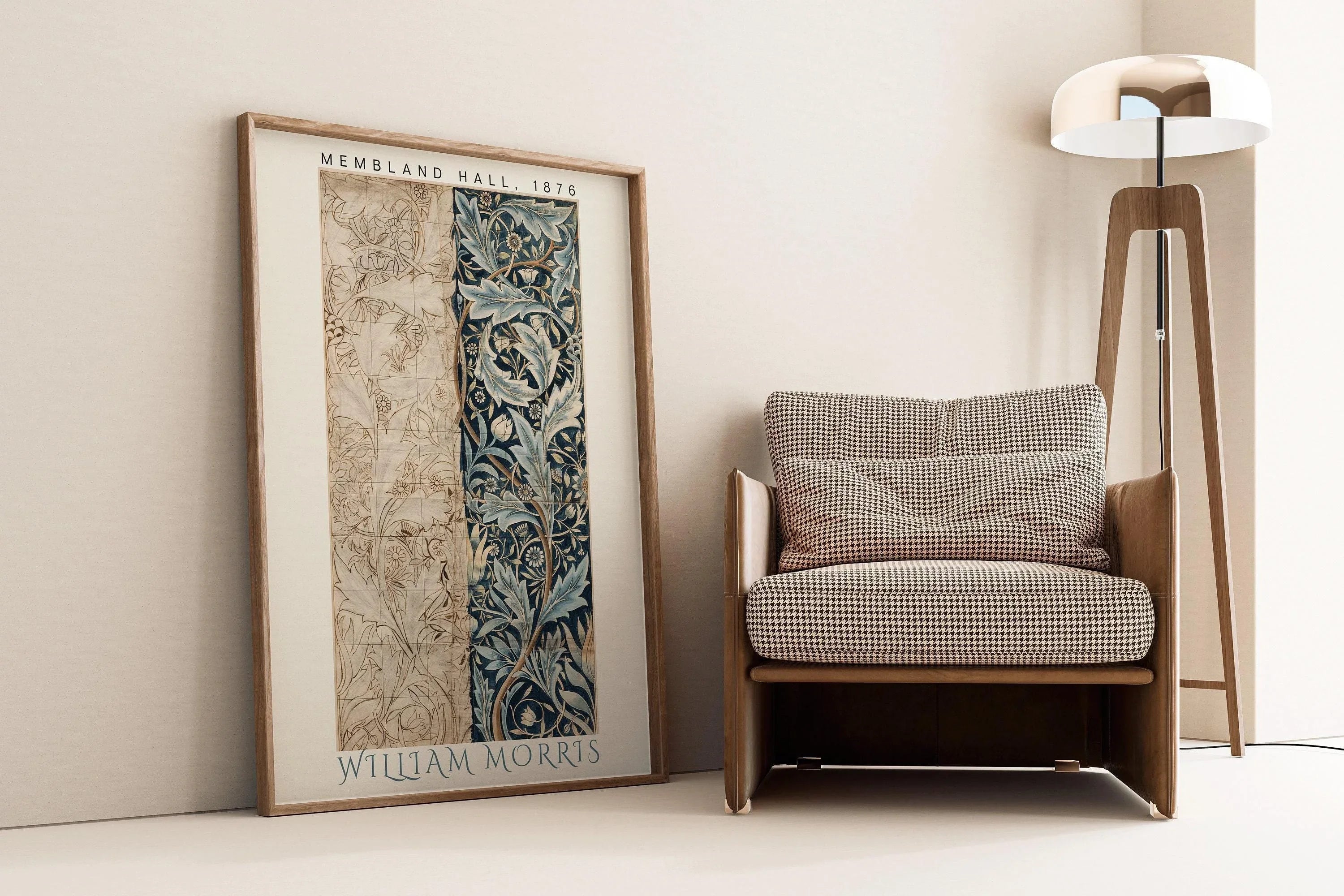 William Morris - Membland Hall PRINT | Vintage Botanical Pattern Poster