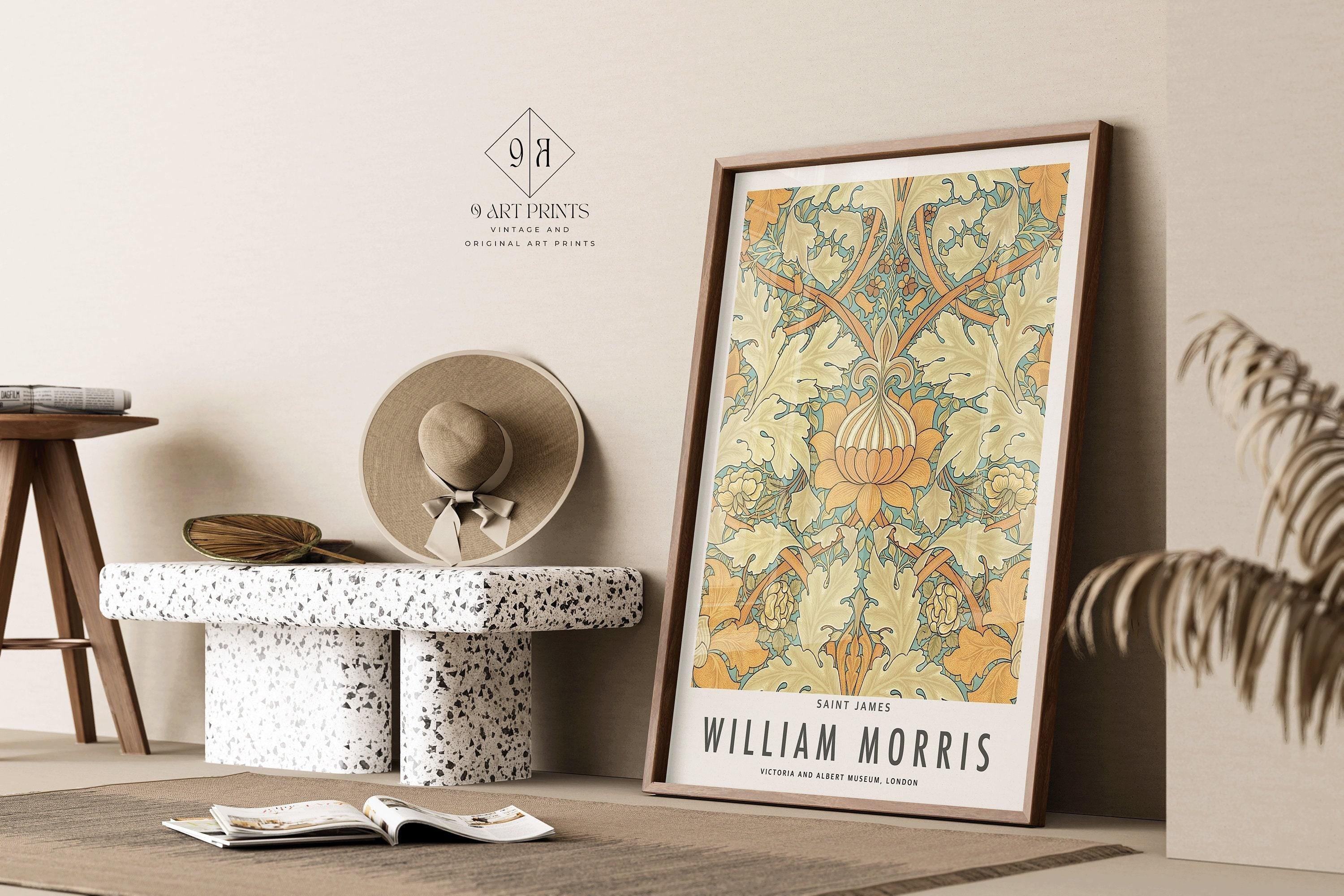 William Morris - St. James 2 PRINT | Vintage Botanical Pattern Poster