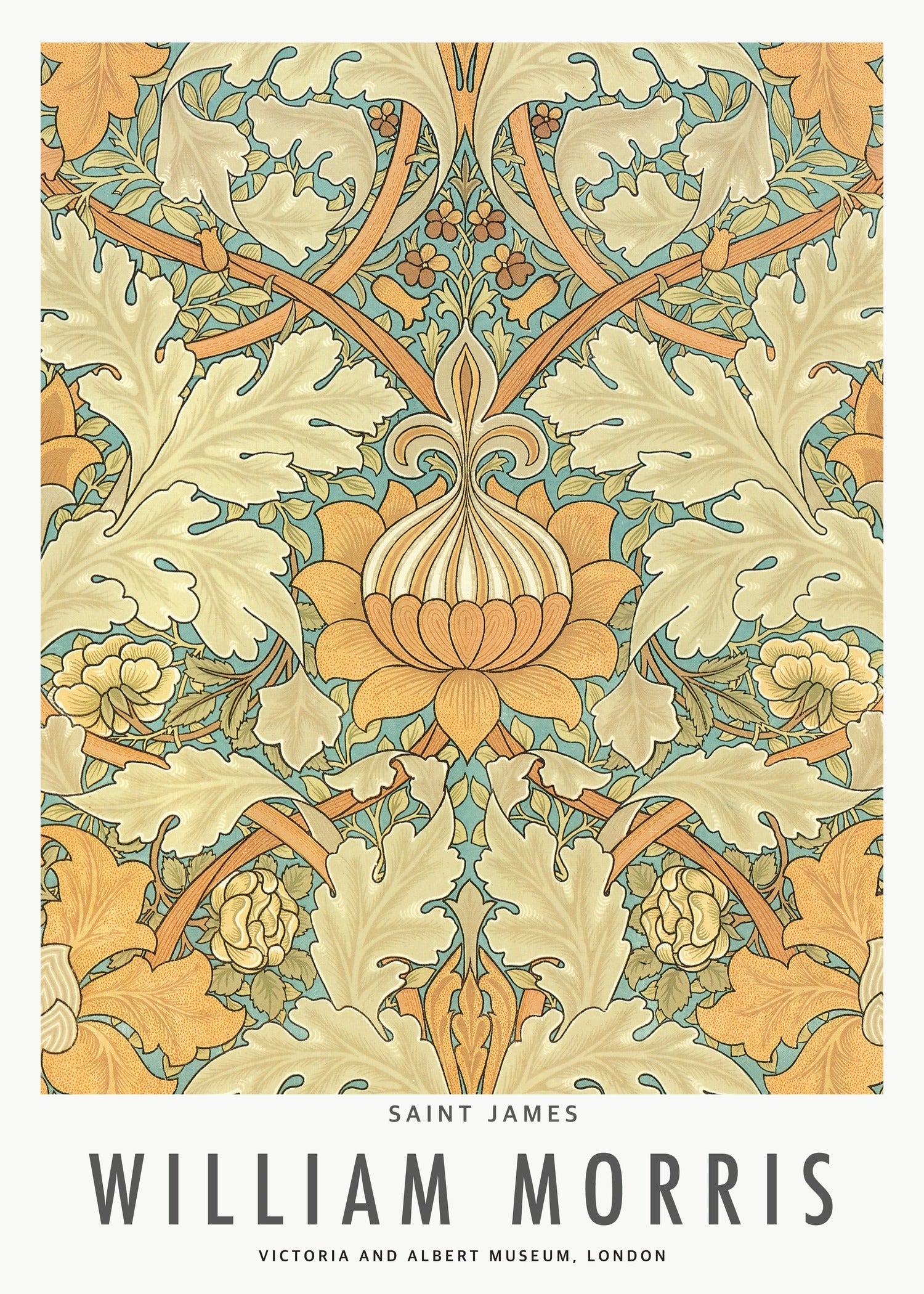 William Morris — St. James | Botanical Art Print - 9ArtPrints