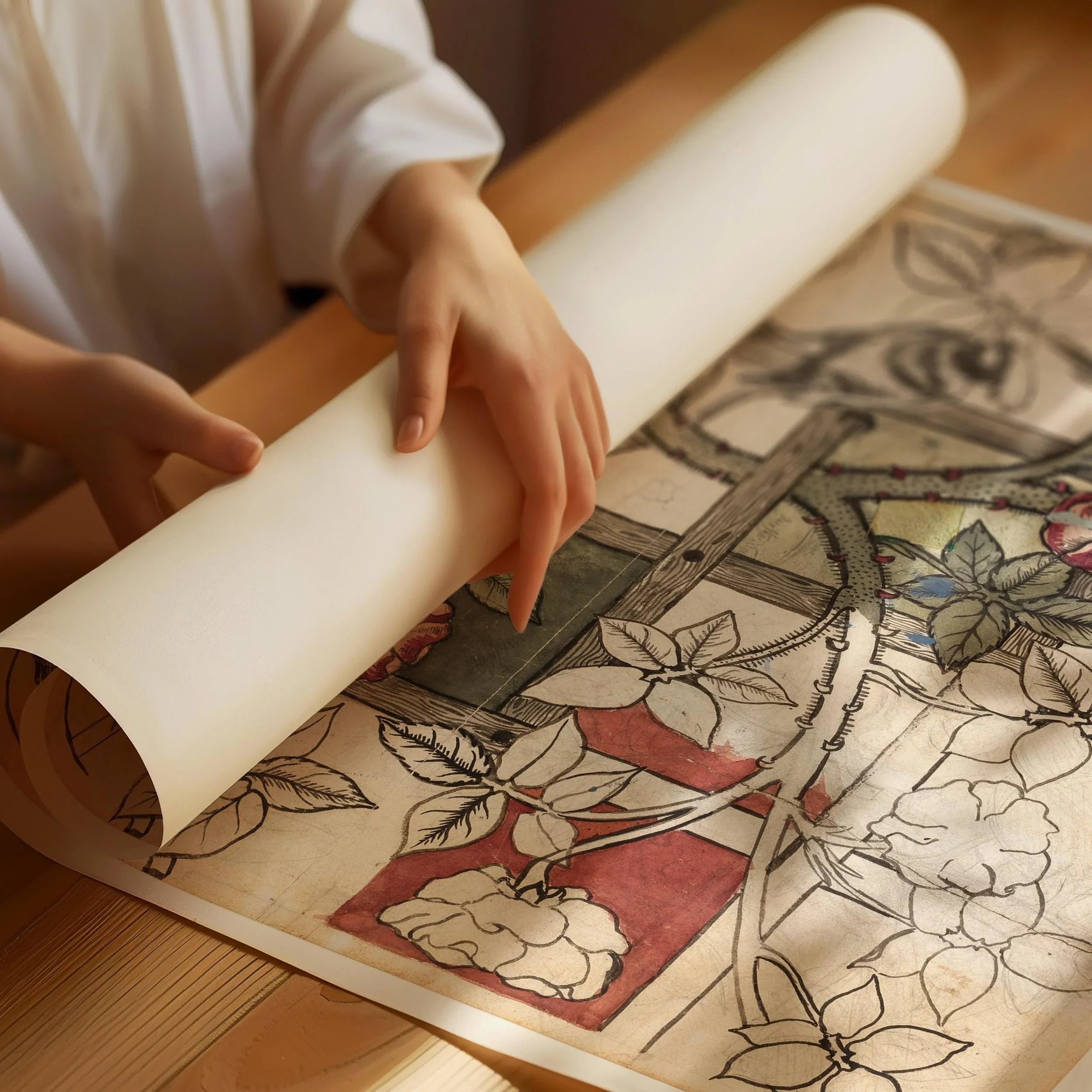 William Morris - Trellis PRINT | Possibly Our Most Beautiful Botanical Print | Vintage Floral Pattern available framed 1x1 - 9ArtPrints