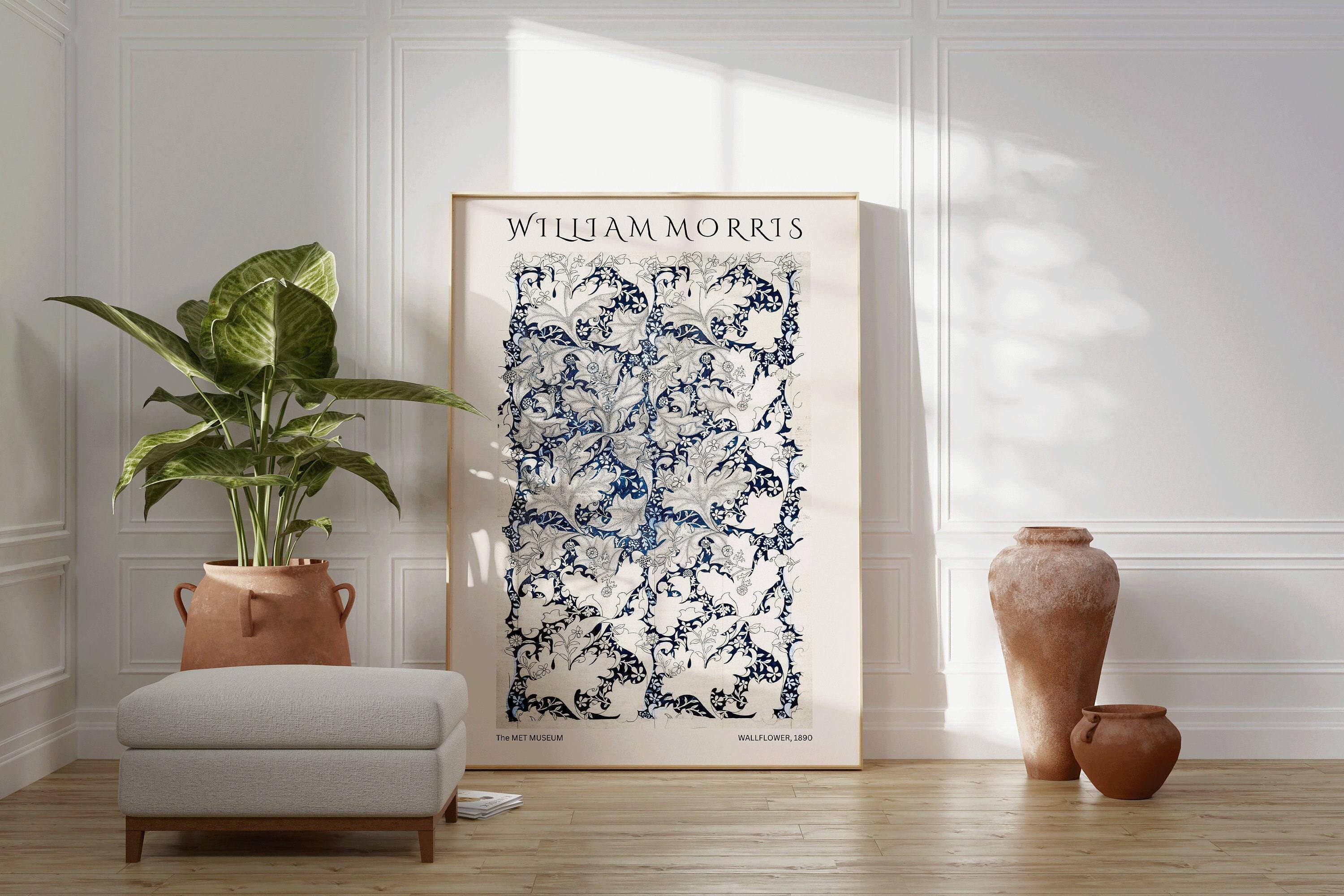 William Morris Wallflower Art Print: Vintage Botanical Poster - 9ArtPrints