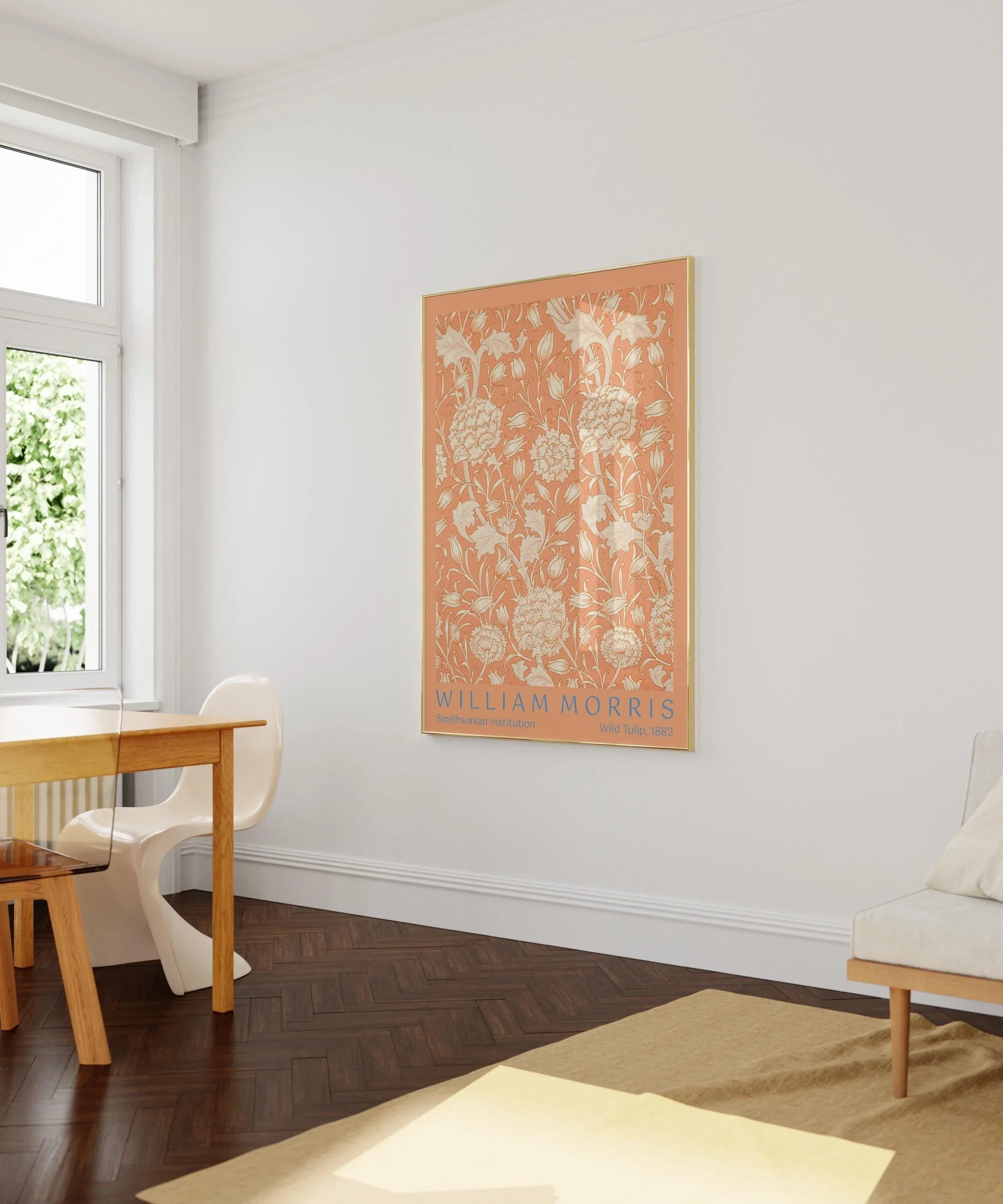 William Morris Wild Tulip Print: Vintage Botanical Art (Giclee) - 9ArtPrints