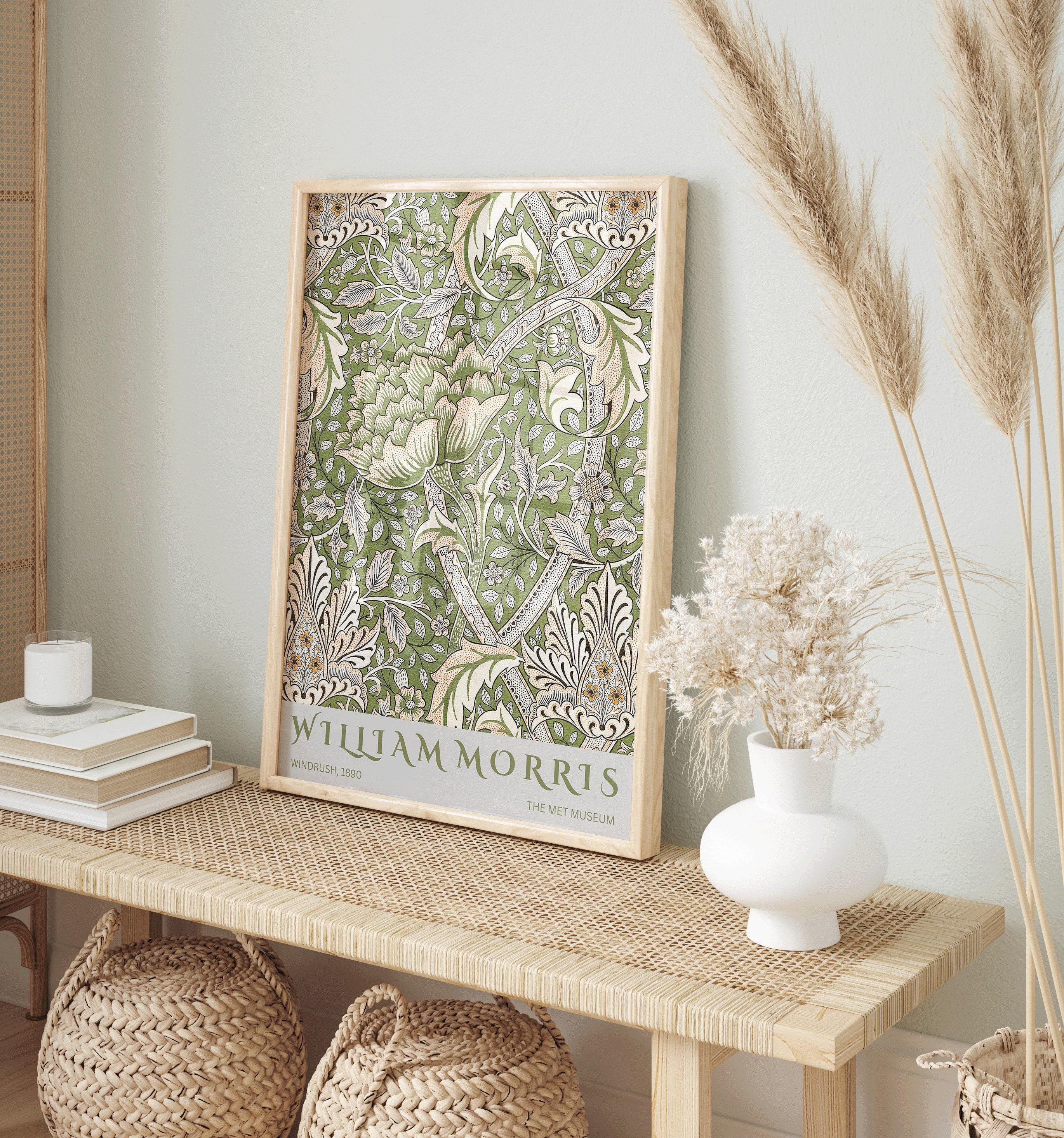 William Morris - Windrush PRINT | Vintage Botanical Pattern Poster
