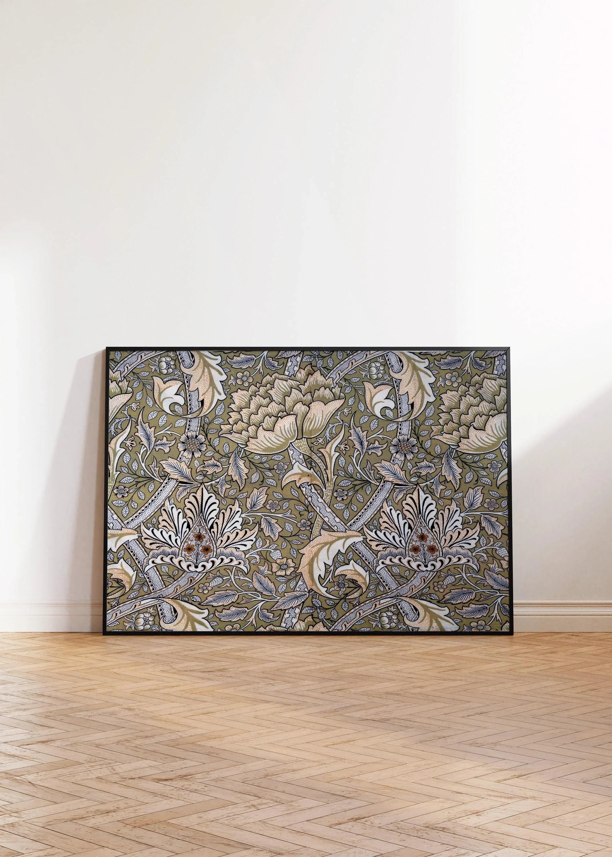William Morris - Windrush PRINT | Vintage Pattern Print in Sage Green