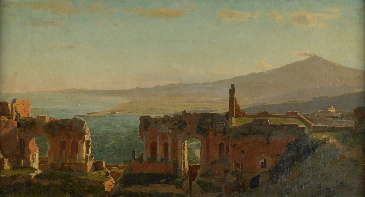 William Stanley Haseltine — Mt. Aetna | Landscape Fine Art Print
