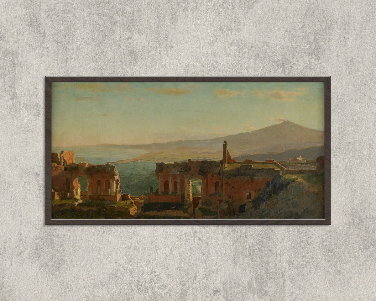 William Stanley Haseltine — Mt. Aetna | Landscape Fine Art Print