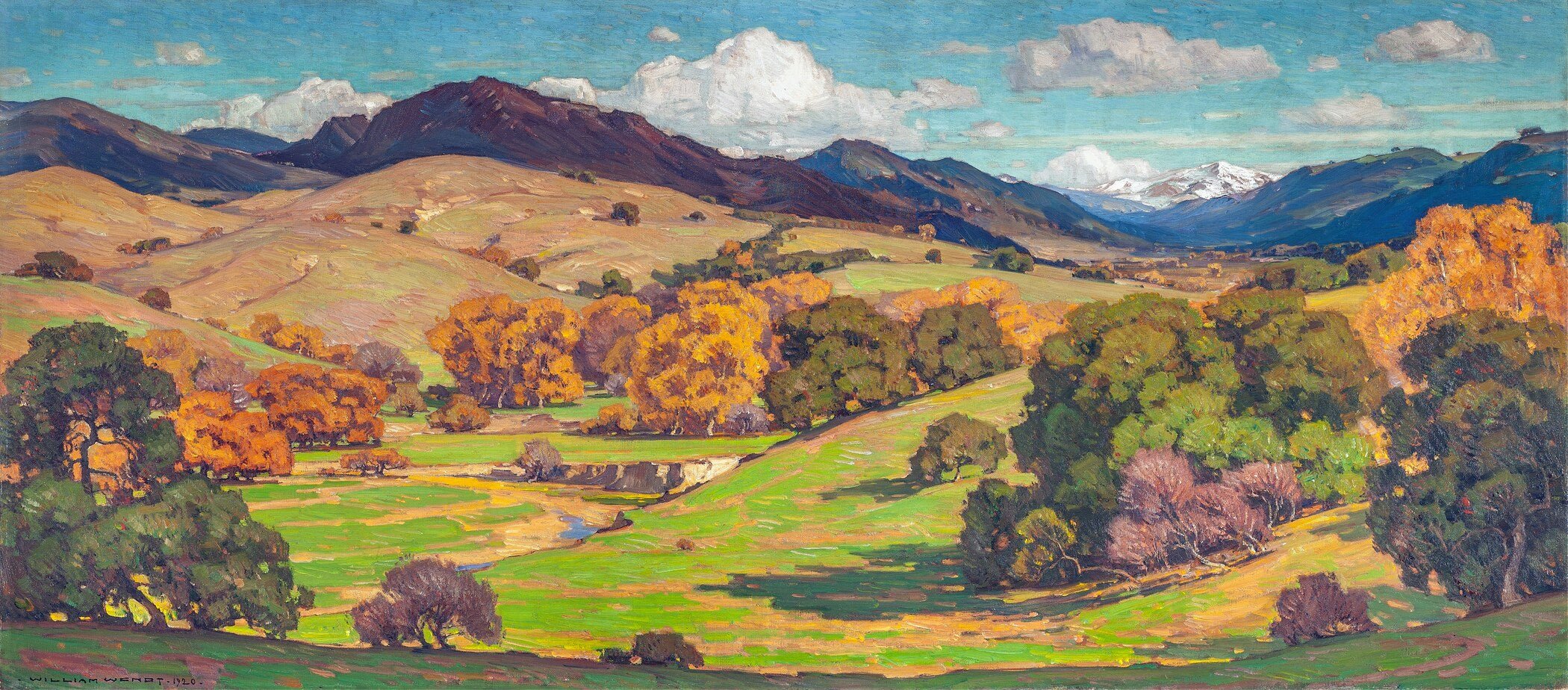 William Wendt — California Landscape | Fine Art Print - 9ArtPrints