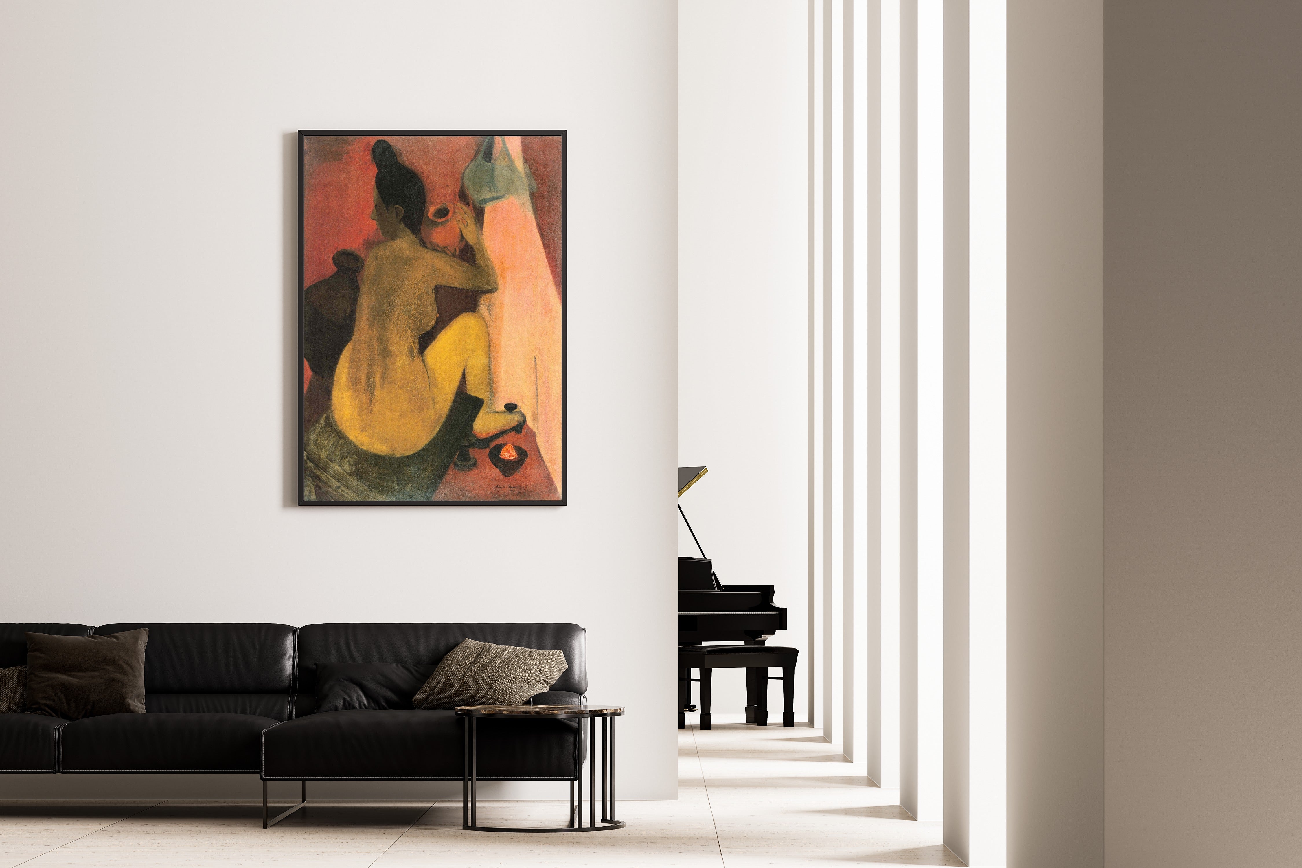 Amrita Sher-Gil — Woman at Bath | Fine Art Giclée Print