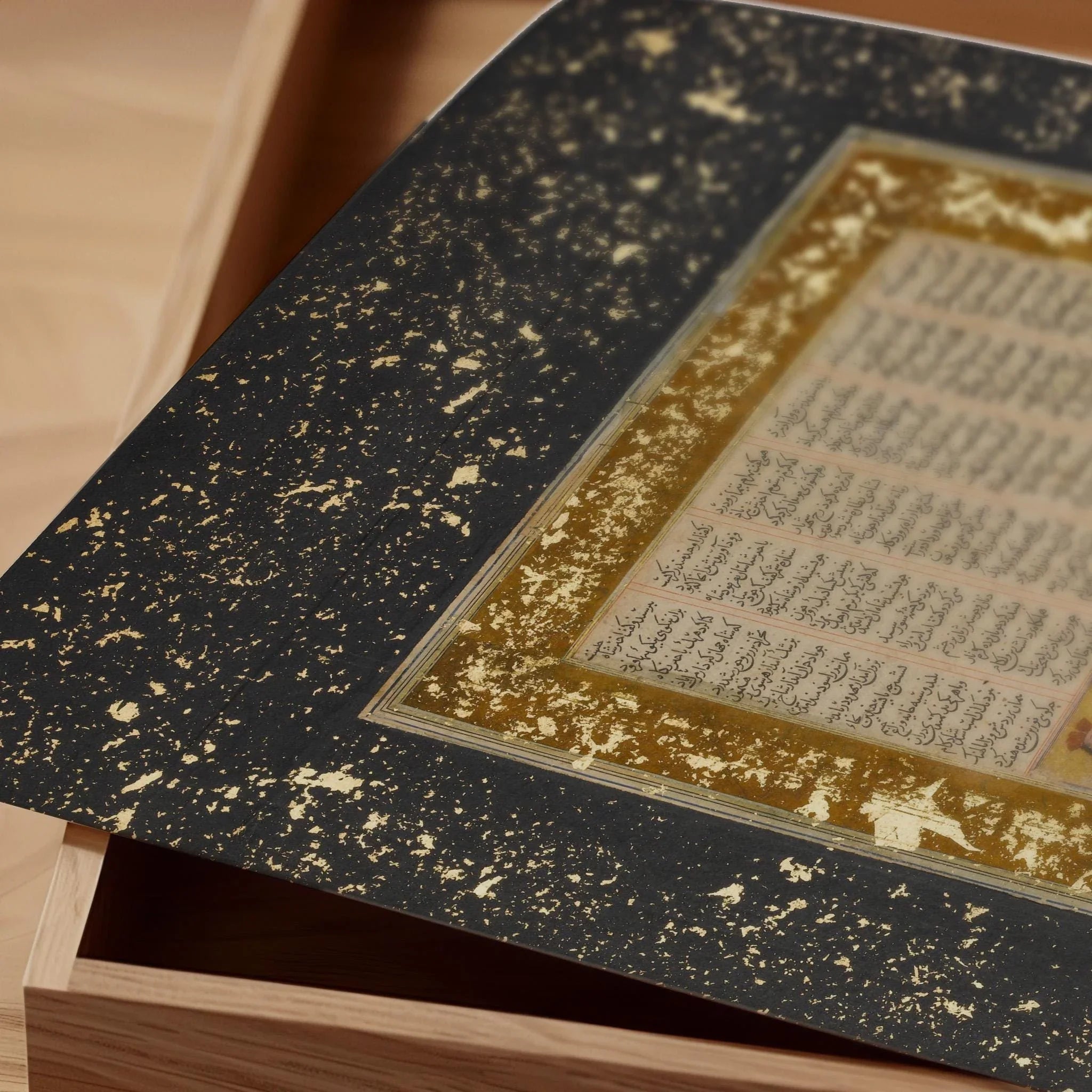 Yazdegird I Kicked to Death by the Water Horse – Persian Miniature Art from the Shahnameh | PRINT Framed & Unframed Available - 9ArtPrints