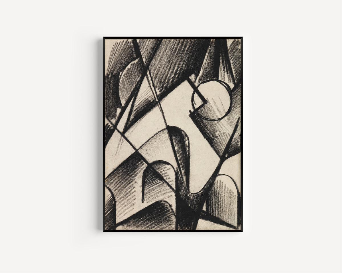 Kurt Schwitters — Z 101 Hochgebirge | Fine Art Print