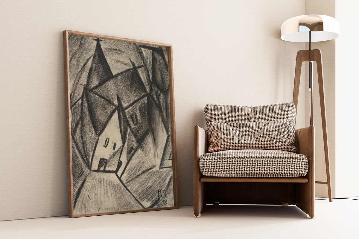 Kurt Schwitters — Z31 Nächtliches Dorf | Fine Art Print