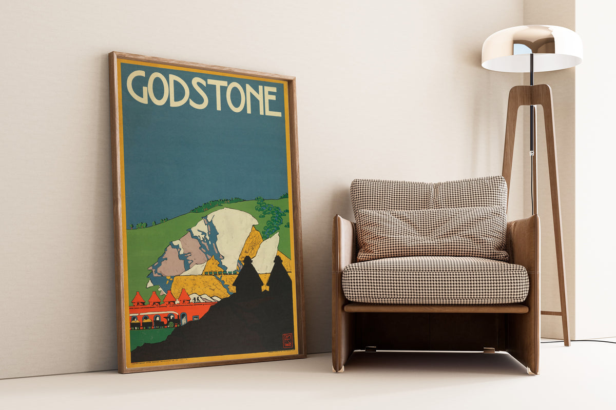 Edward McKnight Kauffer — Godstone | Vintage Poster Print