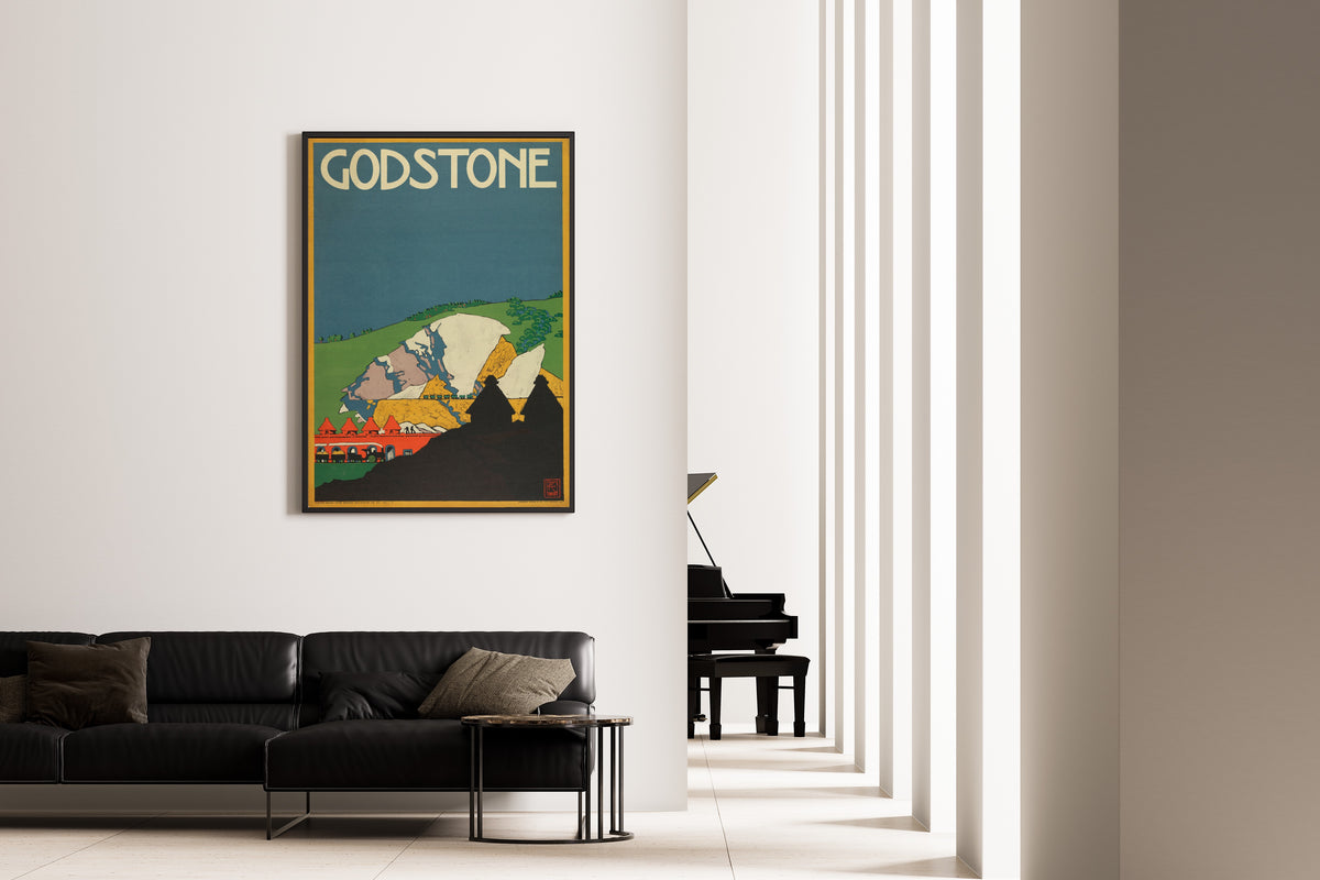 Edward McKnight Kauffer — Godstone | Vintage Poster Print