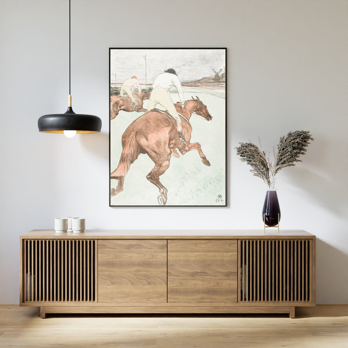 Henri de Toulouse-Lautrec — The Jockey | Lithograph Print