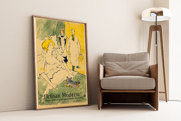 Henri de Toulouse-Lautrec — L'Artisan Moderne | Vintage Poster Print