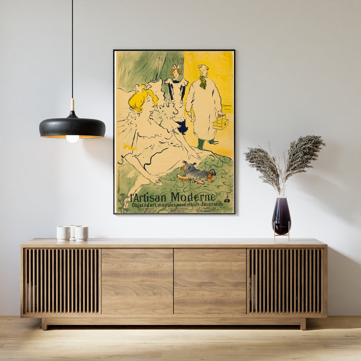Henri de Toulouse-Lautrec — L'Artisan Moderne | Vintage Poster Print