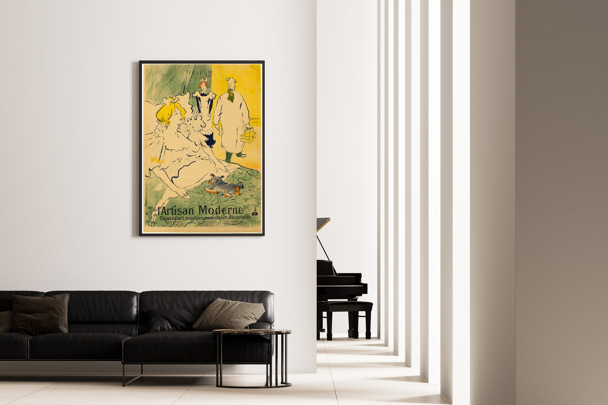 Henri de Toulouse-Lautrec — L'Artisan Moderne | Vintage Poster Print