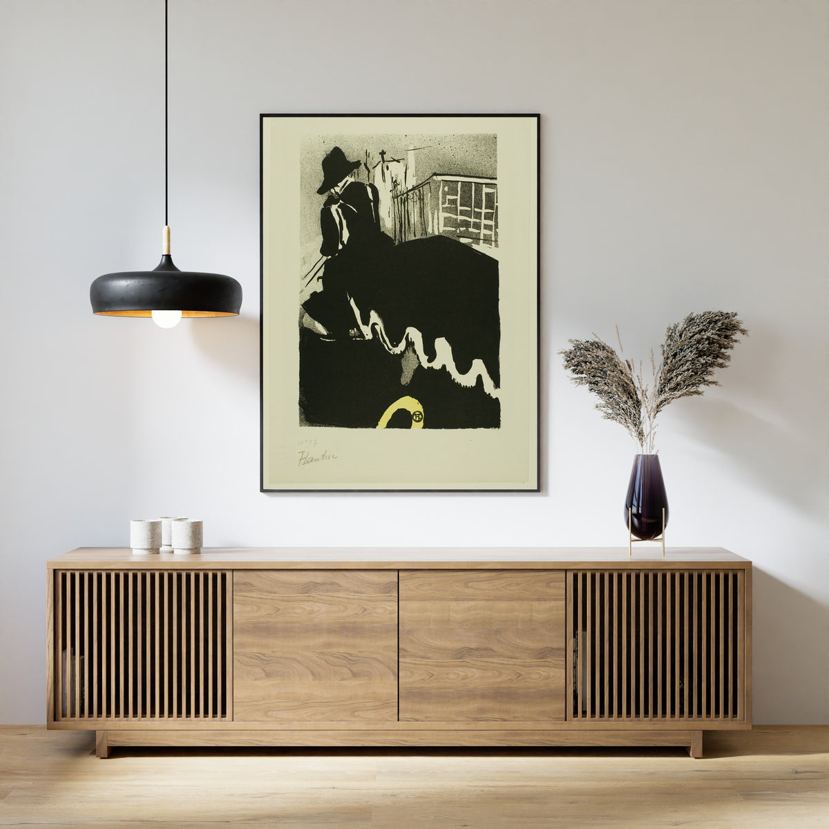 Henri de Toulouse-Lautrec — The Last Song | Lithograph Print