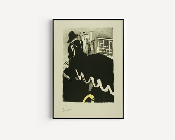 Henri de Toulouse-Lautrec — The Last Song | Lithograph Print