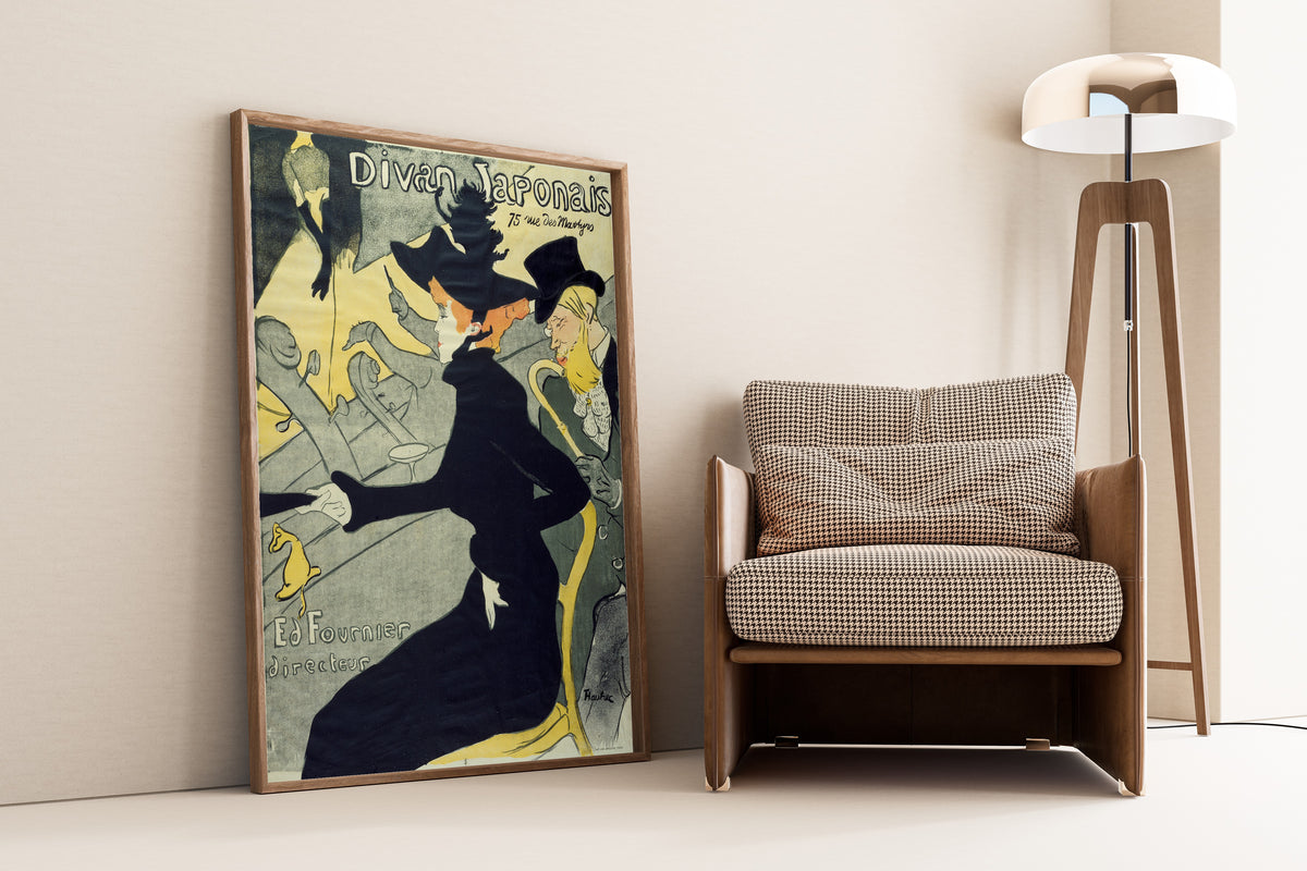 Henri de Toulouse-Lautrec — Divan Japonais | Vintage Poster Print