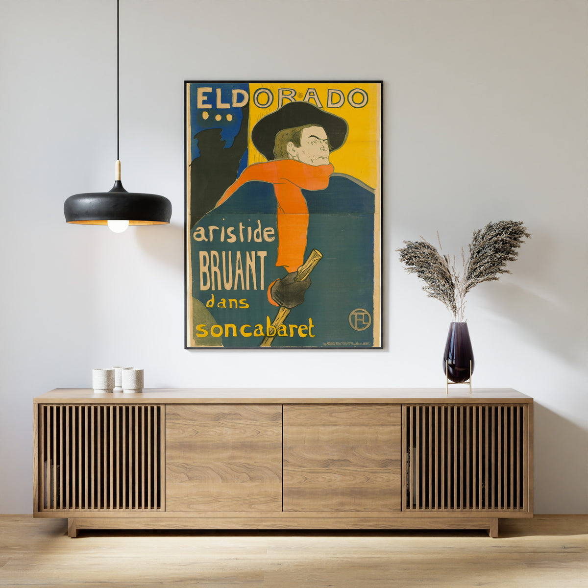 Henri de Toulouse-Lautrec — Eldorado: Aristide Bruant | Vintage Poster Print