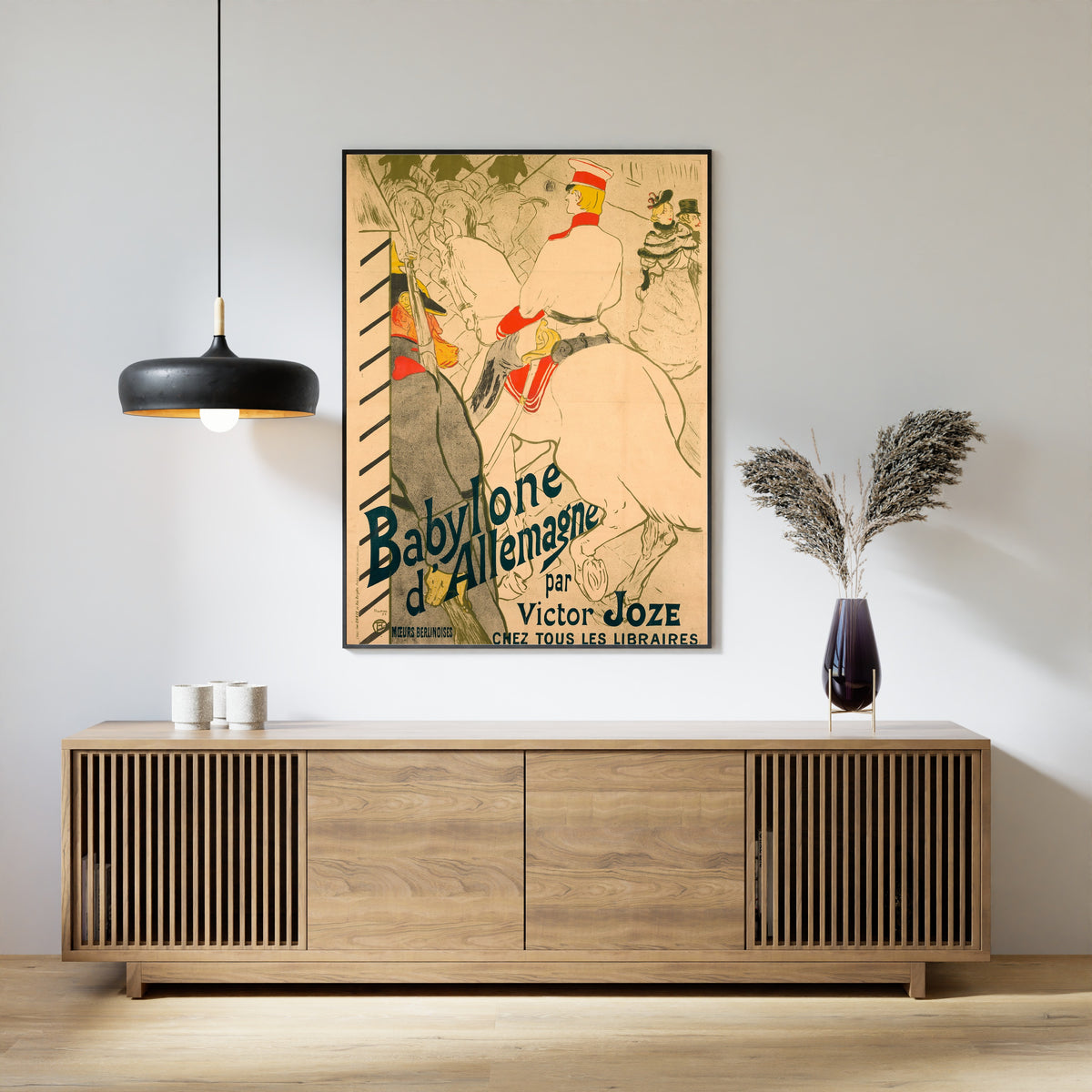 Henri de Toulouse-Lautrec — Babylone d'Allemagne | Vintage Poster Print