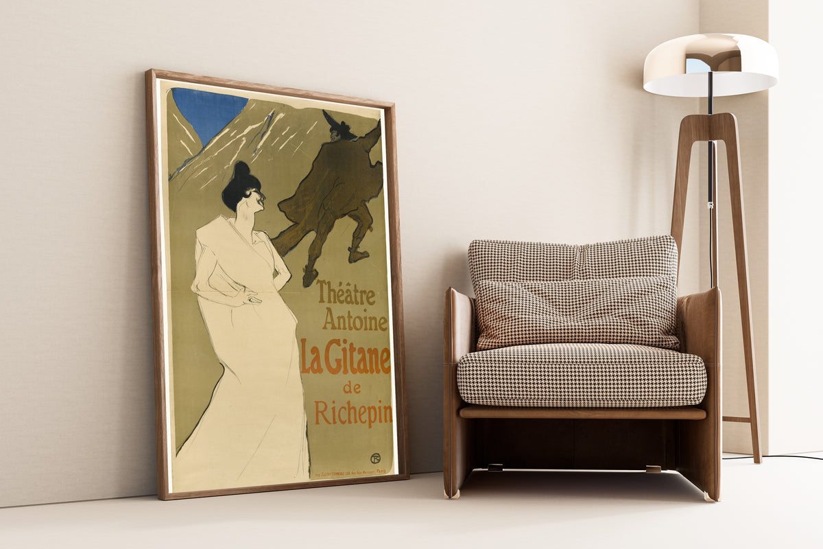 Henri de Toulouse-Lautrec — La Gitane | Vintage Poster Print