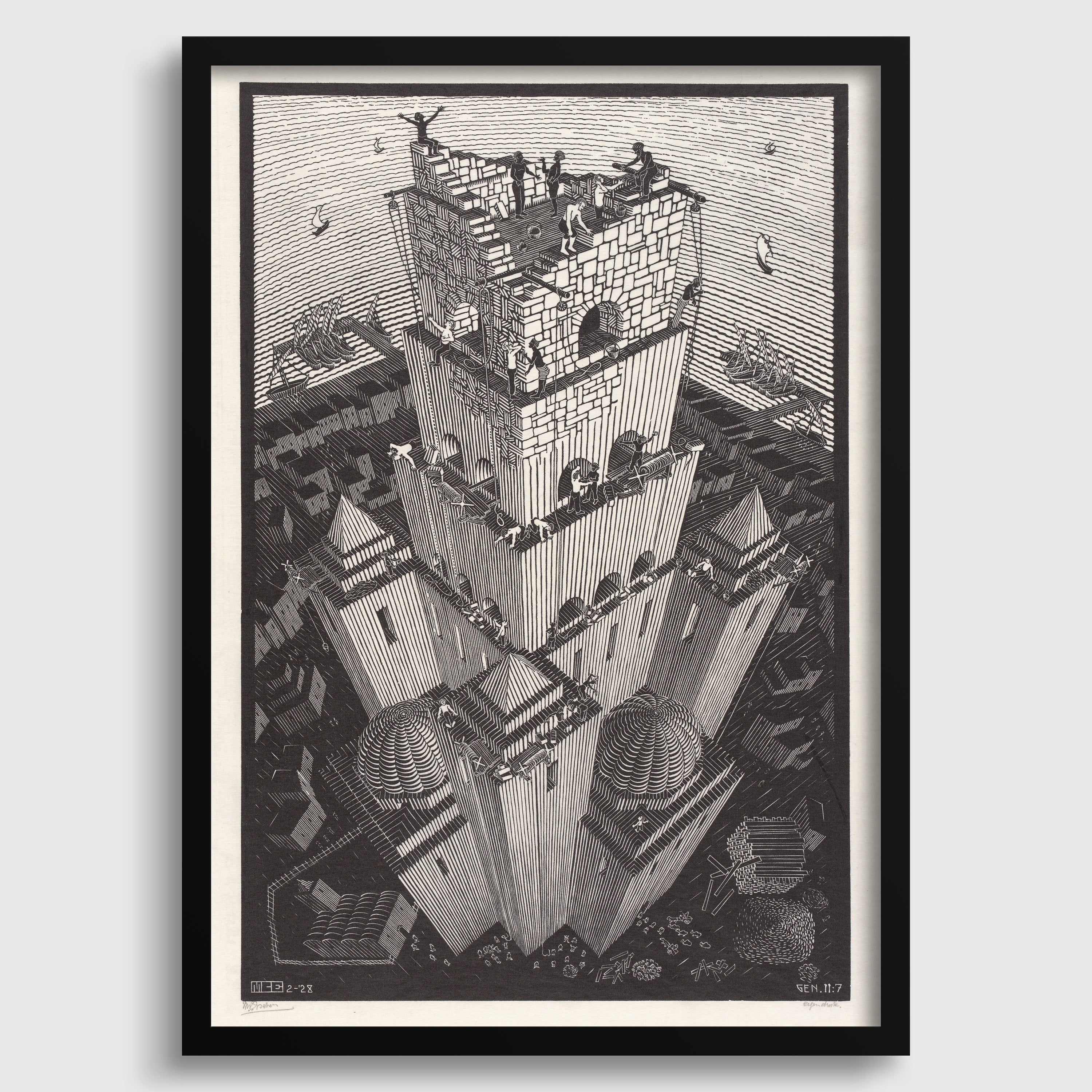 MC Escher - The Tower of Babel