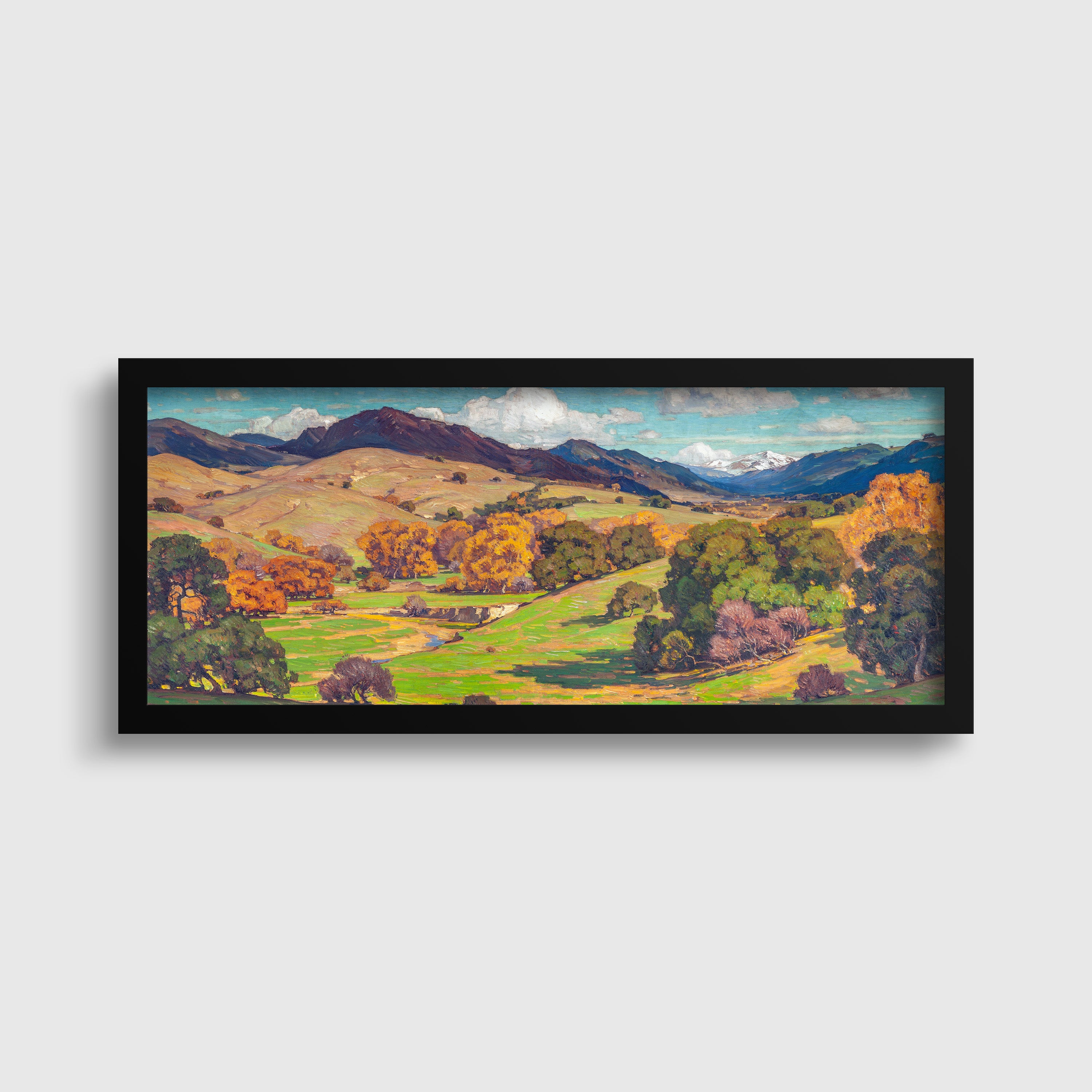 William Wendt - California Landscape Vintage American Art, Framed or Unframed (2x1)