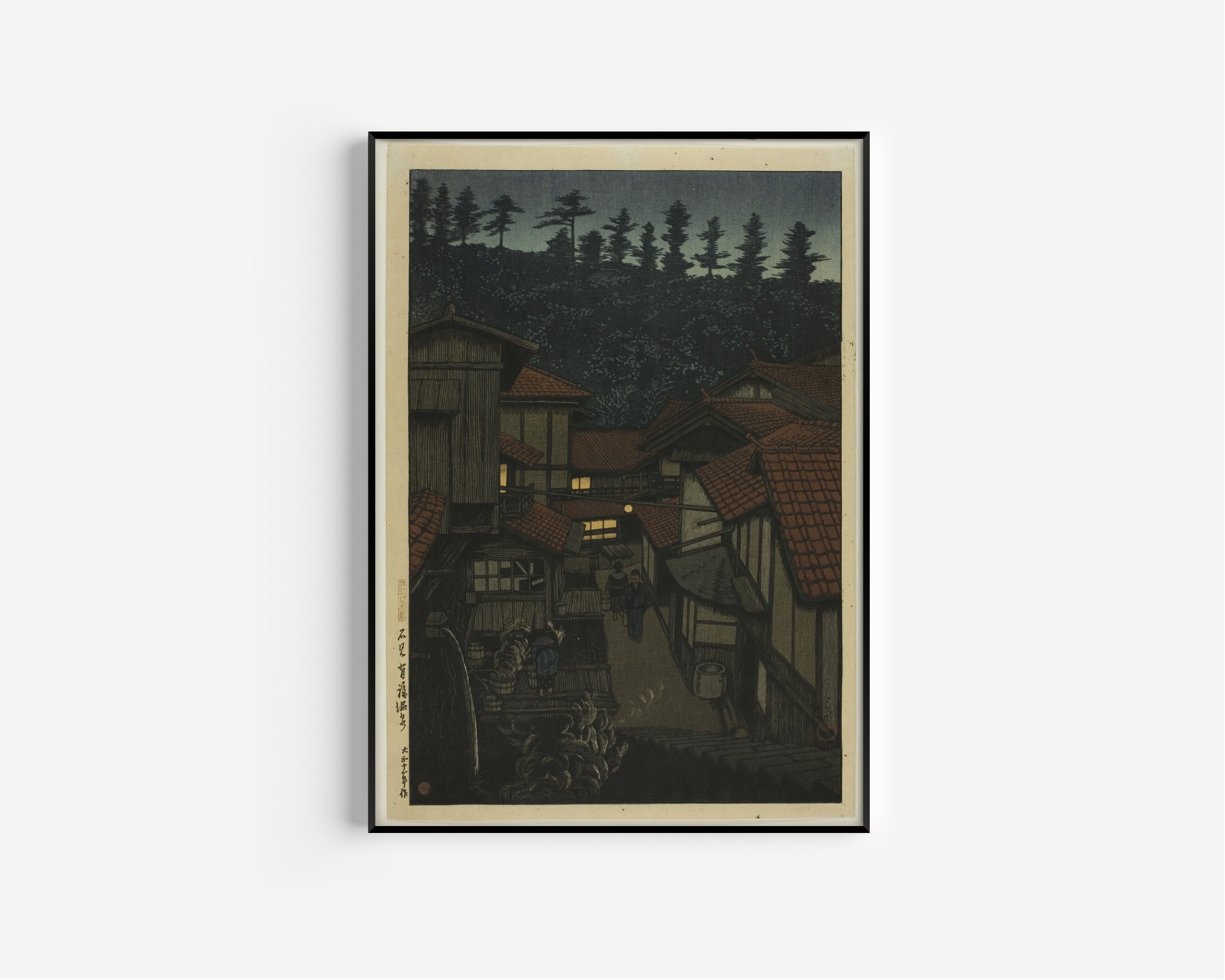 Kawase Hasui — Arifuku Spa, Iwami | Japanese Woodblock Print (Shin Hanga)