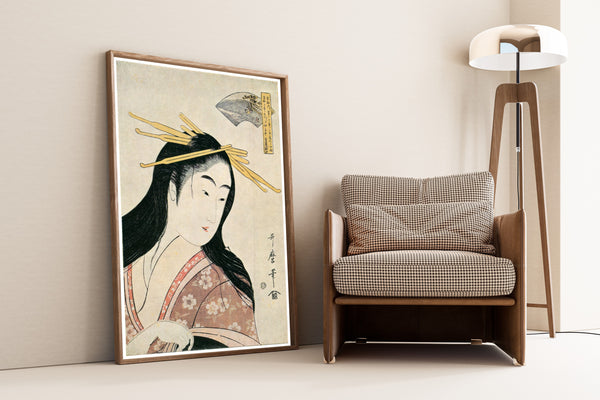 Kitagawa Utamaro — Chofu Jewel River, from Six Jewel Rivers | Japanese Woodblock Print (Ukiyo-e)