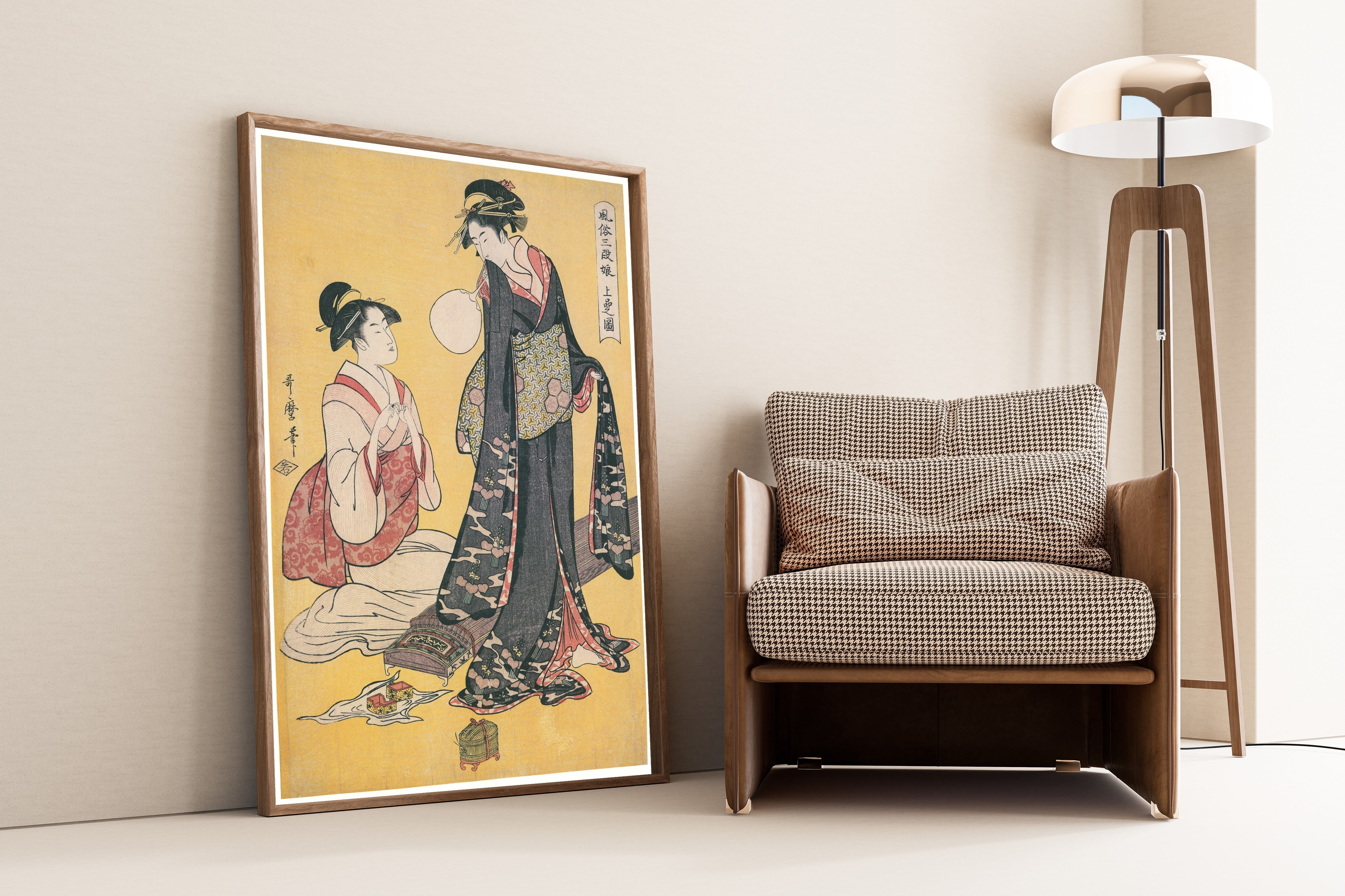 Kitagawa Utamaro — Upper Class | Japanese Woodblock Print (Ukiyo-e)