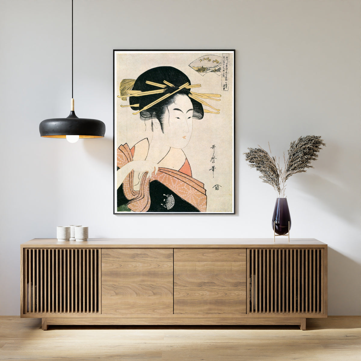 Kitagawa Utamaro — Noda Jewel River | Japanese Woodblock Print (Ukiyo-e)