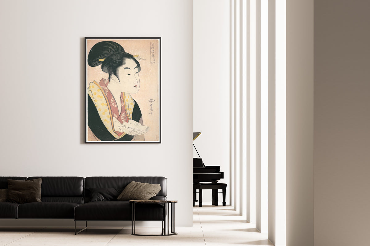 Kitagawa Utamaro — Love That Meets Every Night | Japanese Woodblock Print (Ukiyo-e)