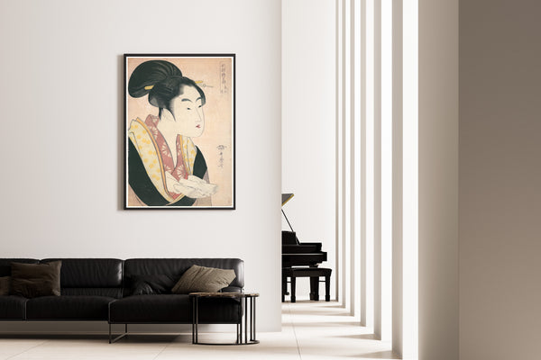 Kitagawa Utamaro — Love That Meets Every Night | Japanese Woodblock Print (Ukiyo-e)