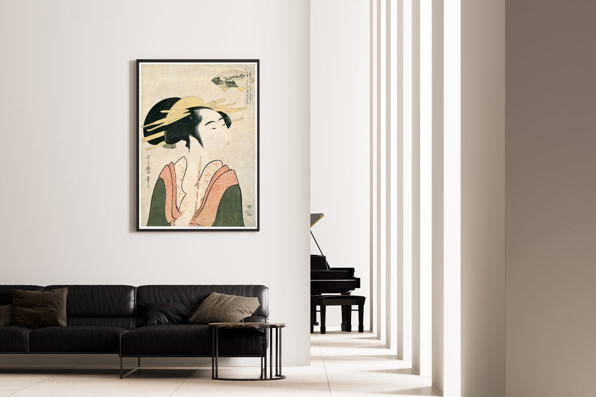 Kitagawa Utamaro — Koya Jewel River | Japanese Woodblock Print (Ukiyo-e)