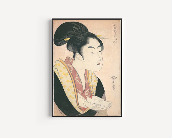 Kitagawa Utamaro — Love That Meets Every Night | Japanese Woodblock Print (Ukiyo-e)